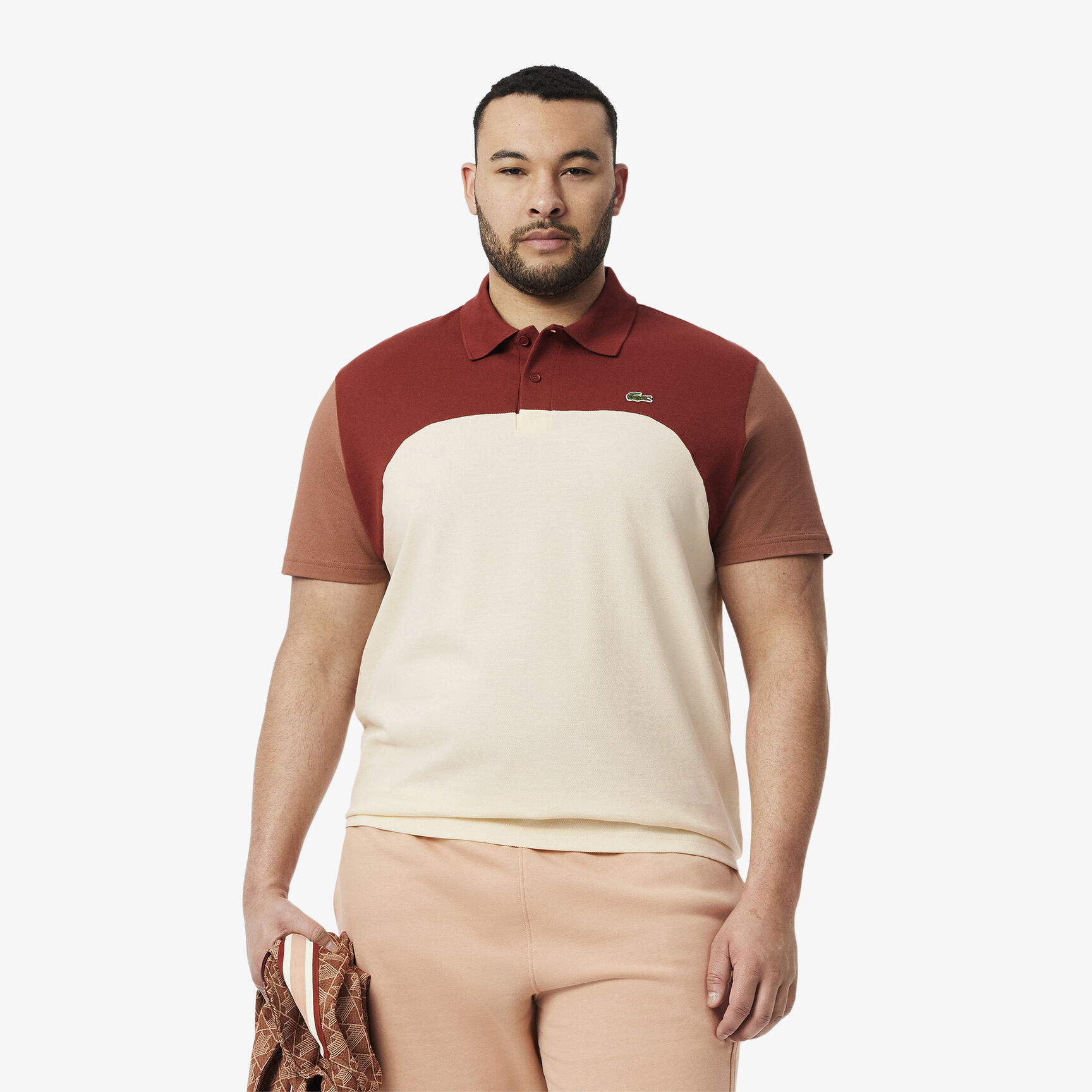Regular Fit L.12.12 Colour-Block Polo Shirt