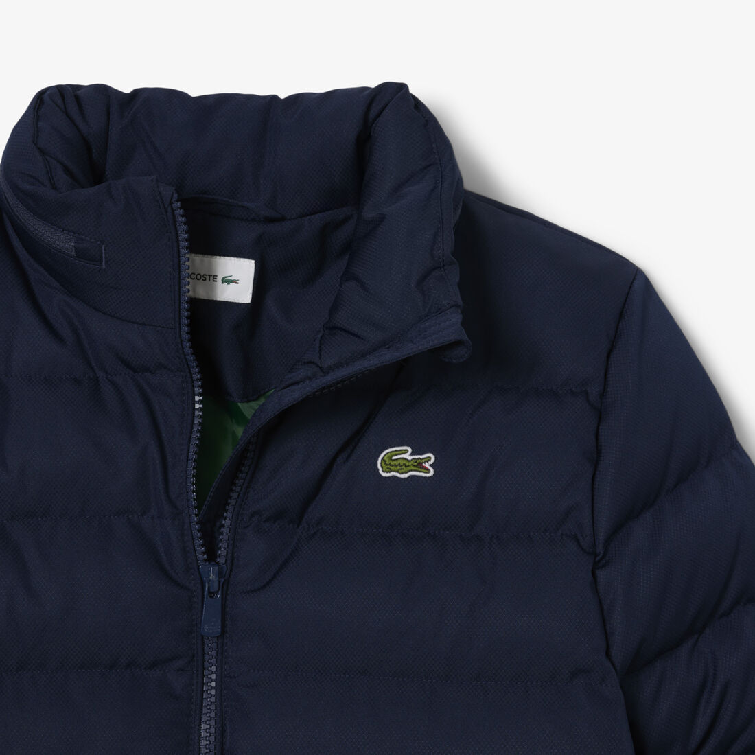 Hooded Diamond Taffeta Puffed Jacket Hooded Diamond Taffeta Puffed Jacket