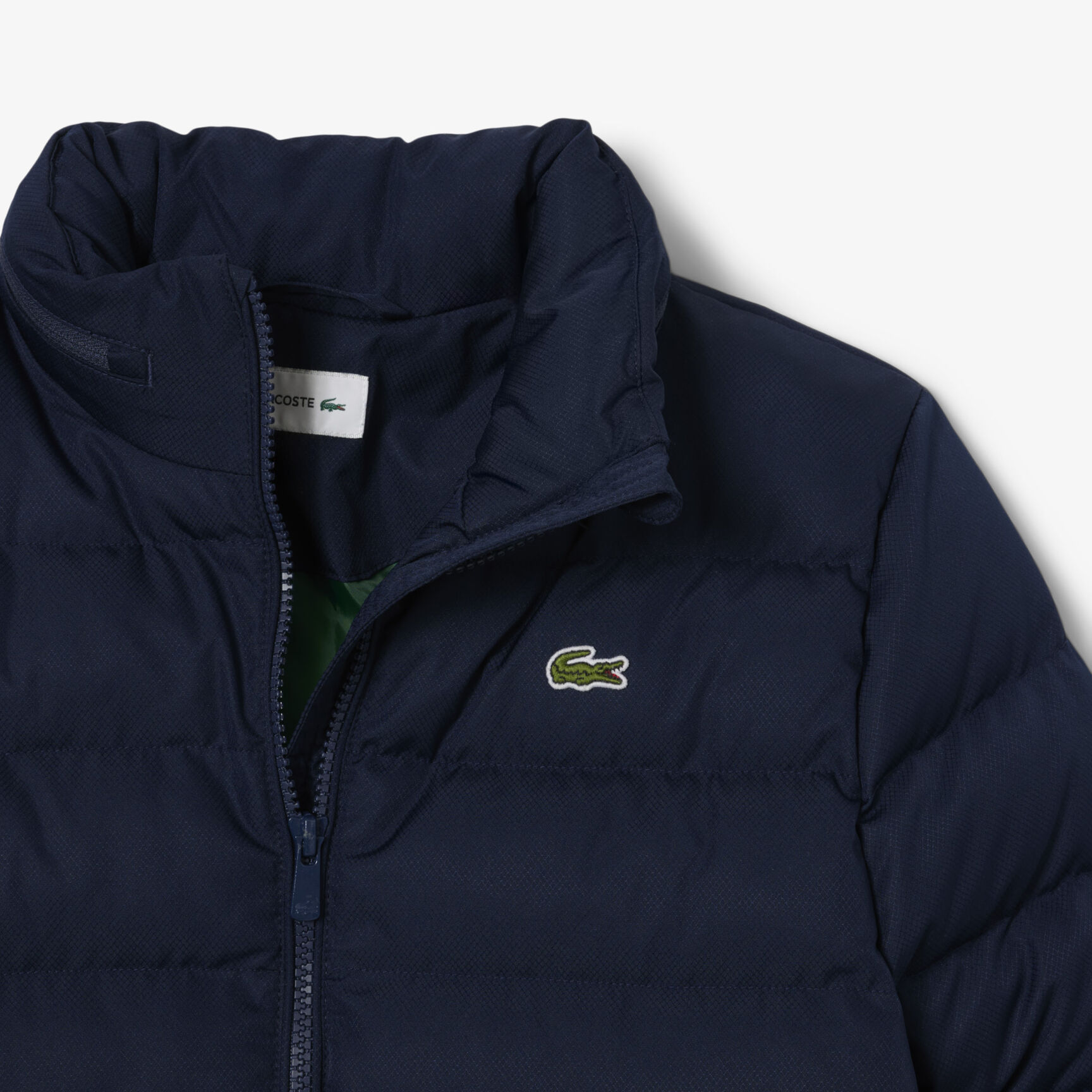 Hooded Diamond Taffeta Puffed Jacket Hooded Diamond Taffeta Puffed Jacket