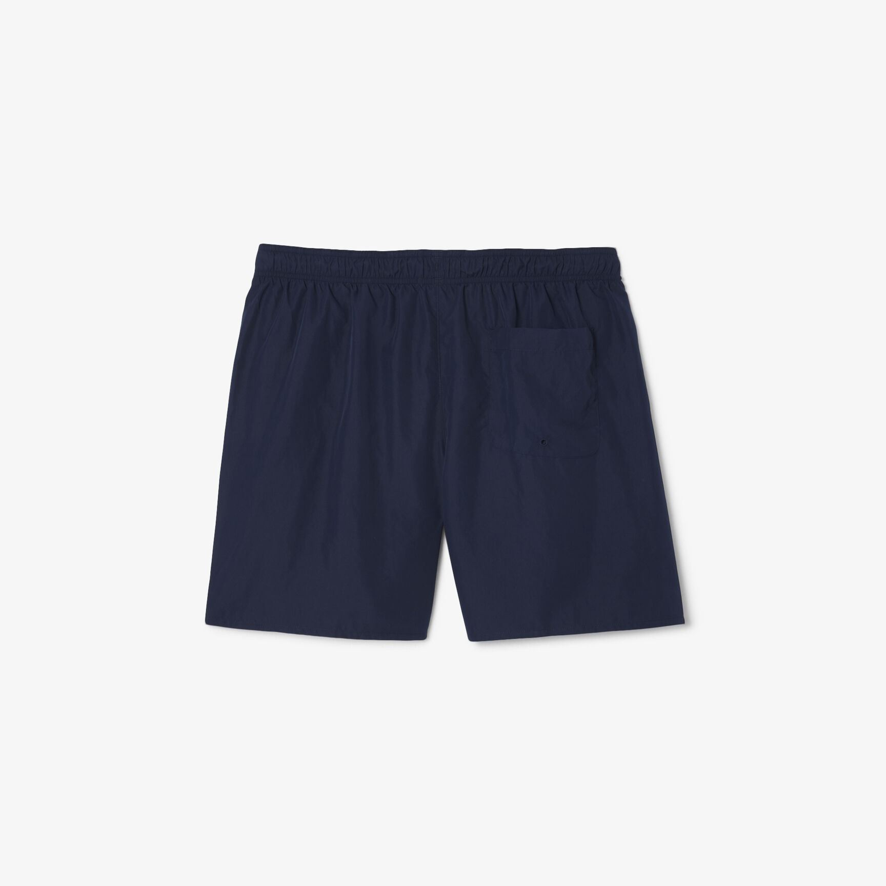 Mid Length Monochrome Swim Trunks