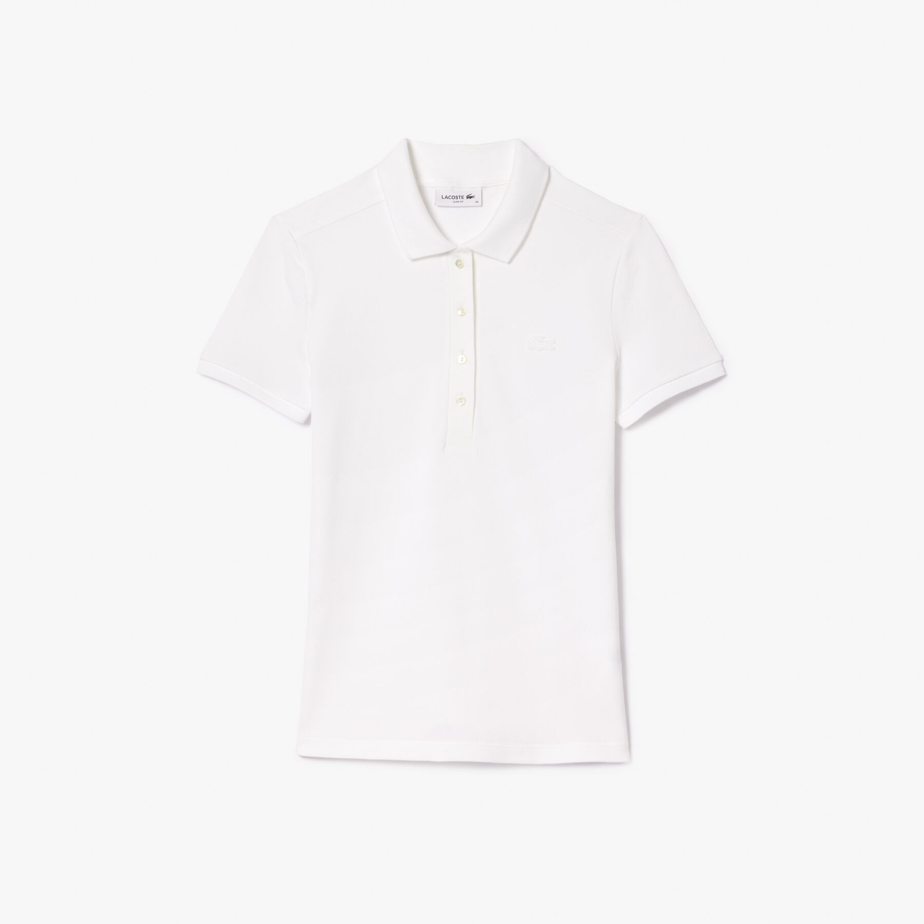 L.12.D Slim Fit Stretch Petit Pique Polo Shirt lacoste l 12 d slim fit stretch petit pique polo shirt