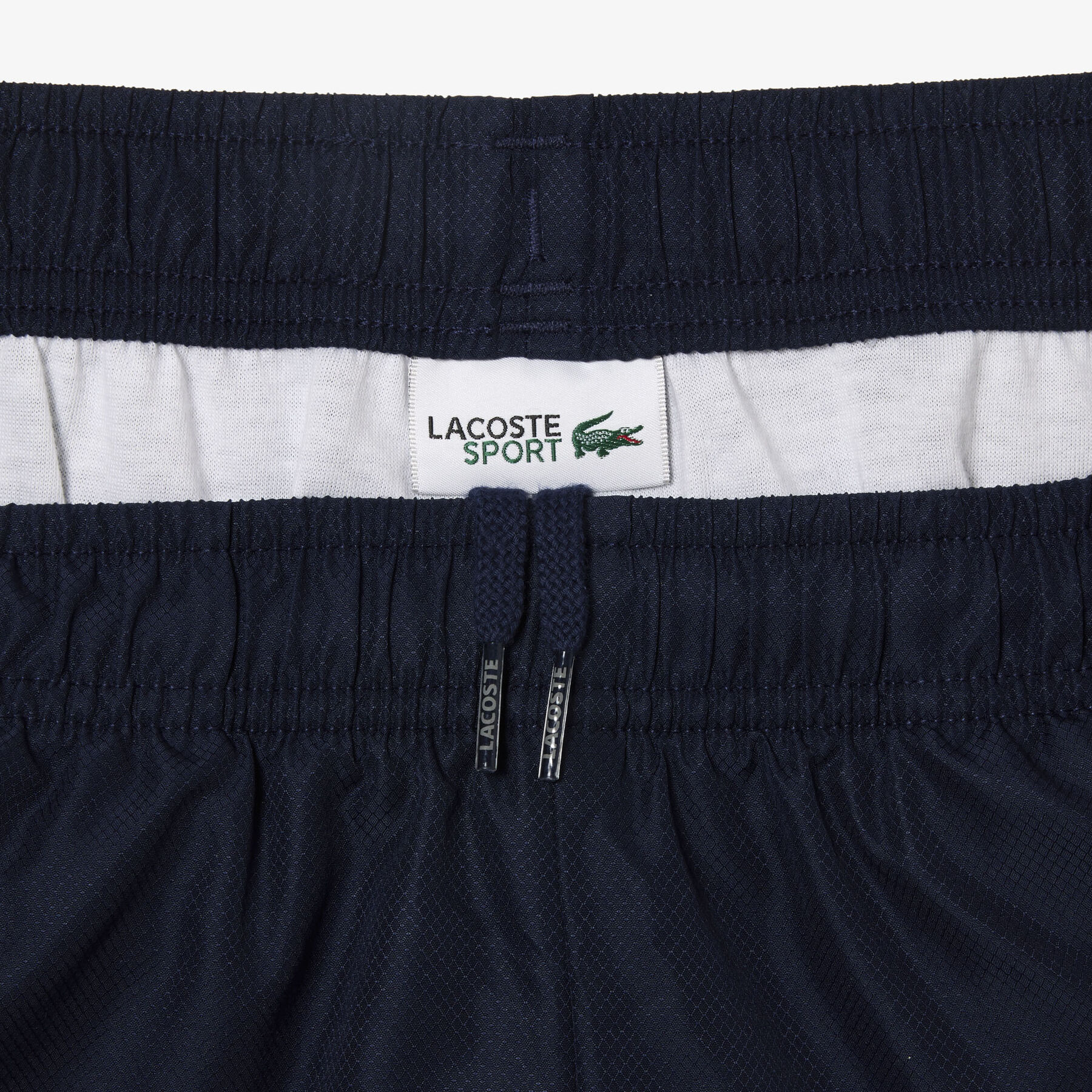 شورت تفتا بنقشة معينات مجموعة Lacoste SPORT للأولاد