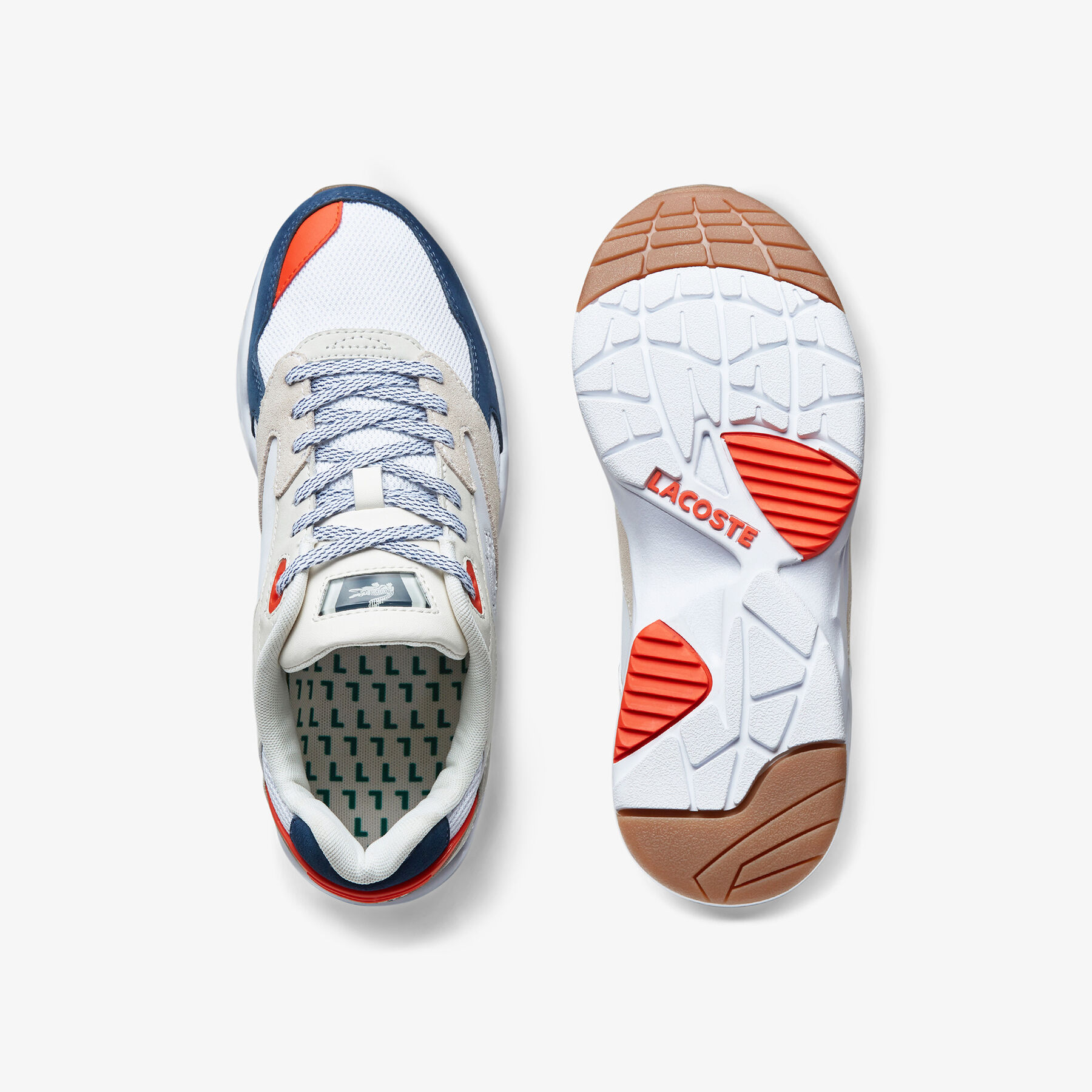 lacoste men s storm 96 textile trainers