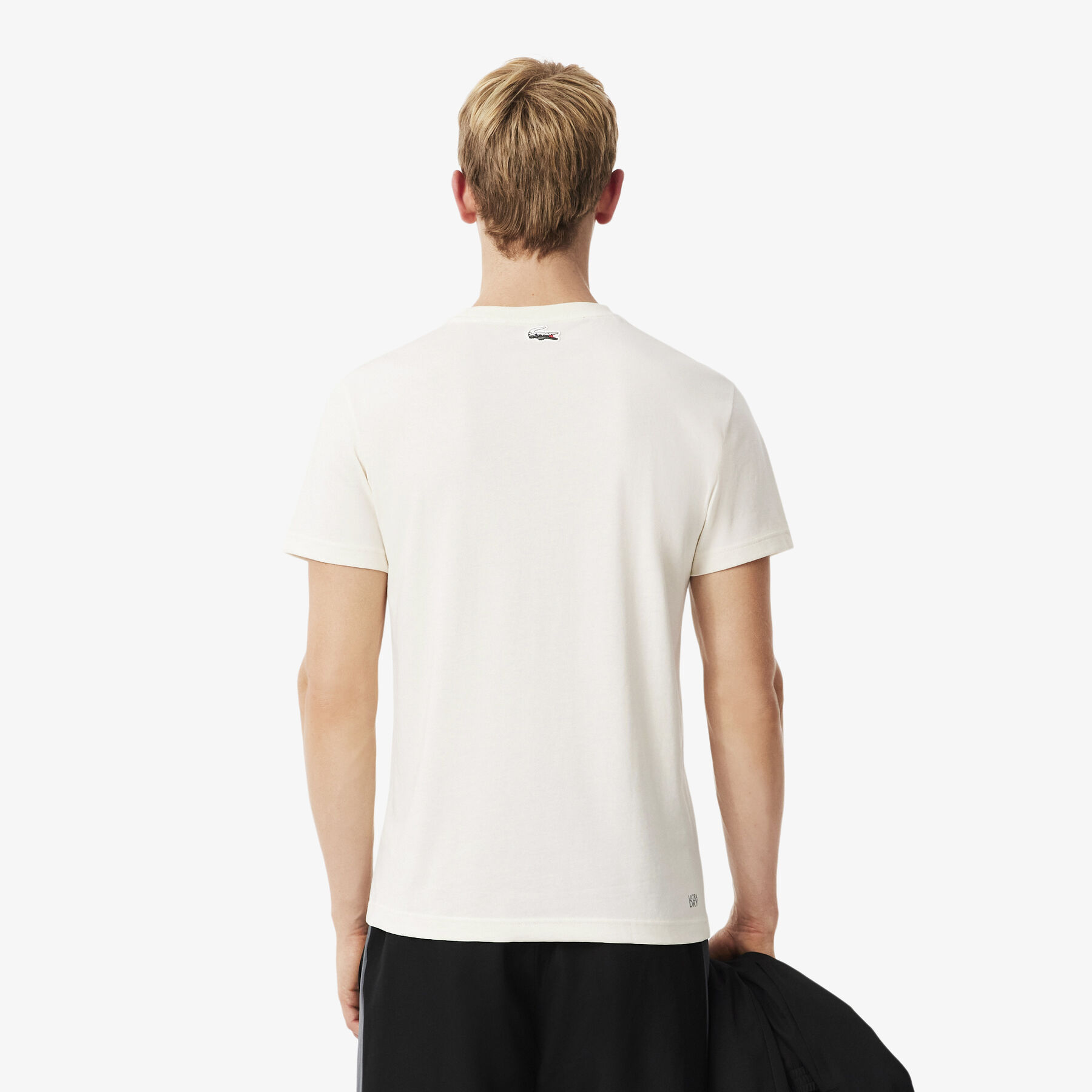 lacoste sport ultra dry landscape crocodile t shirt