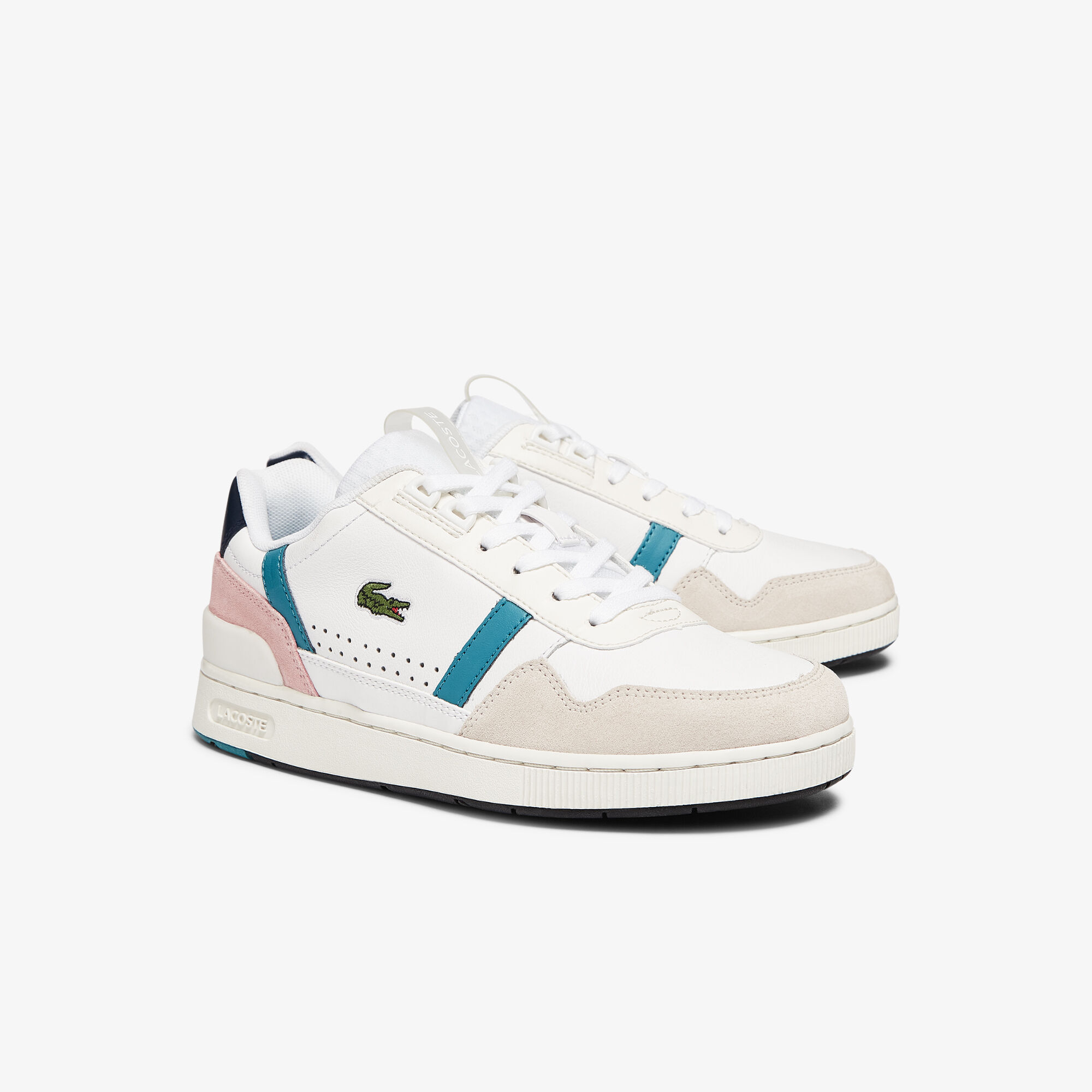 Women's T-Clip Leather and Synthetic Trainers Women's T-Clip Leather and Synthetic Trainers