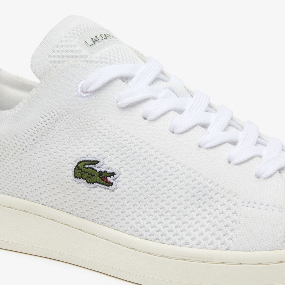 Men's Lacoste Carnaby Pique Textile Trainers Men's Lacoste Carnaby Pique Textile Trainers