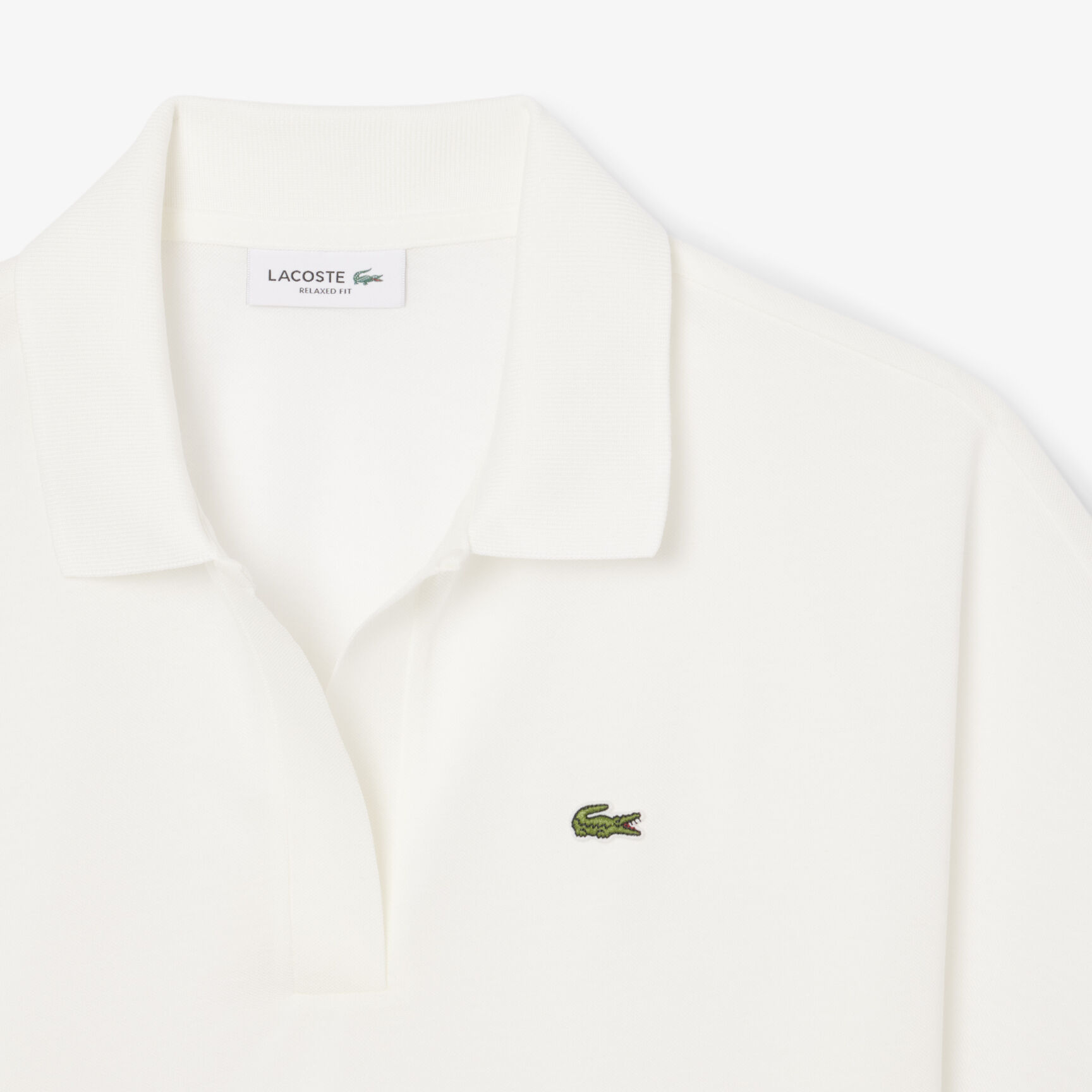 Relaxed Fit Fluid Pique Polo Shirt