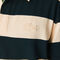 men s lacoste striped cotton rugby shirt