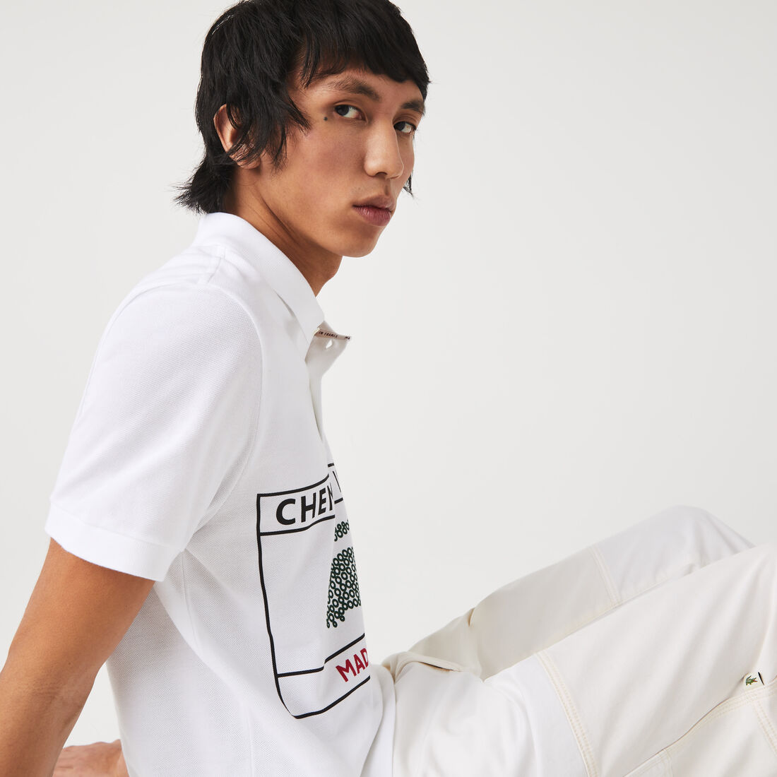 Men's Lacoste Made in France Regular Fit Organic Cotton Polo Shirt Men's Lacoste Made in France Regular Fit Organic Cotton Polo Shirt