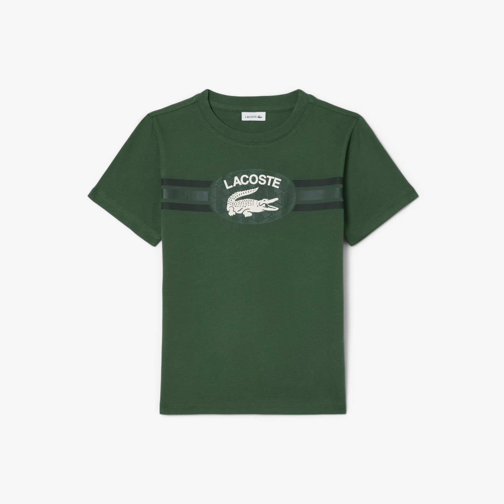 Monogram Print Cotton T-shirt