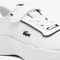 lacoste infants  court drive textile air mesh trainers