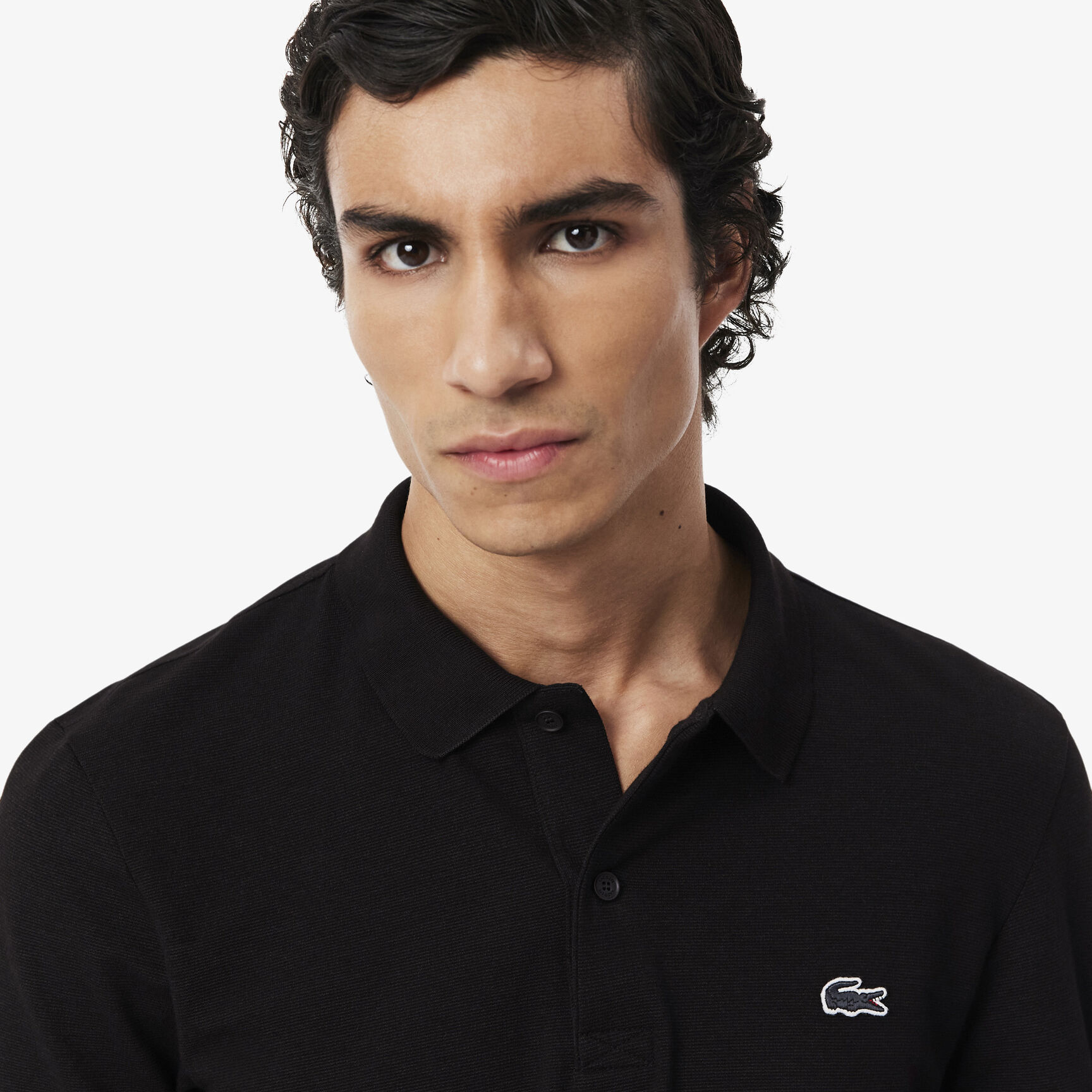 Regular Fit Cotton Blend Polo Shirt