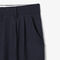 lacoste straight fit felted wool pants