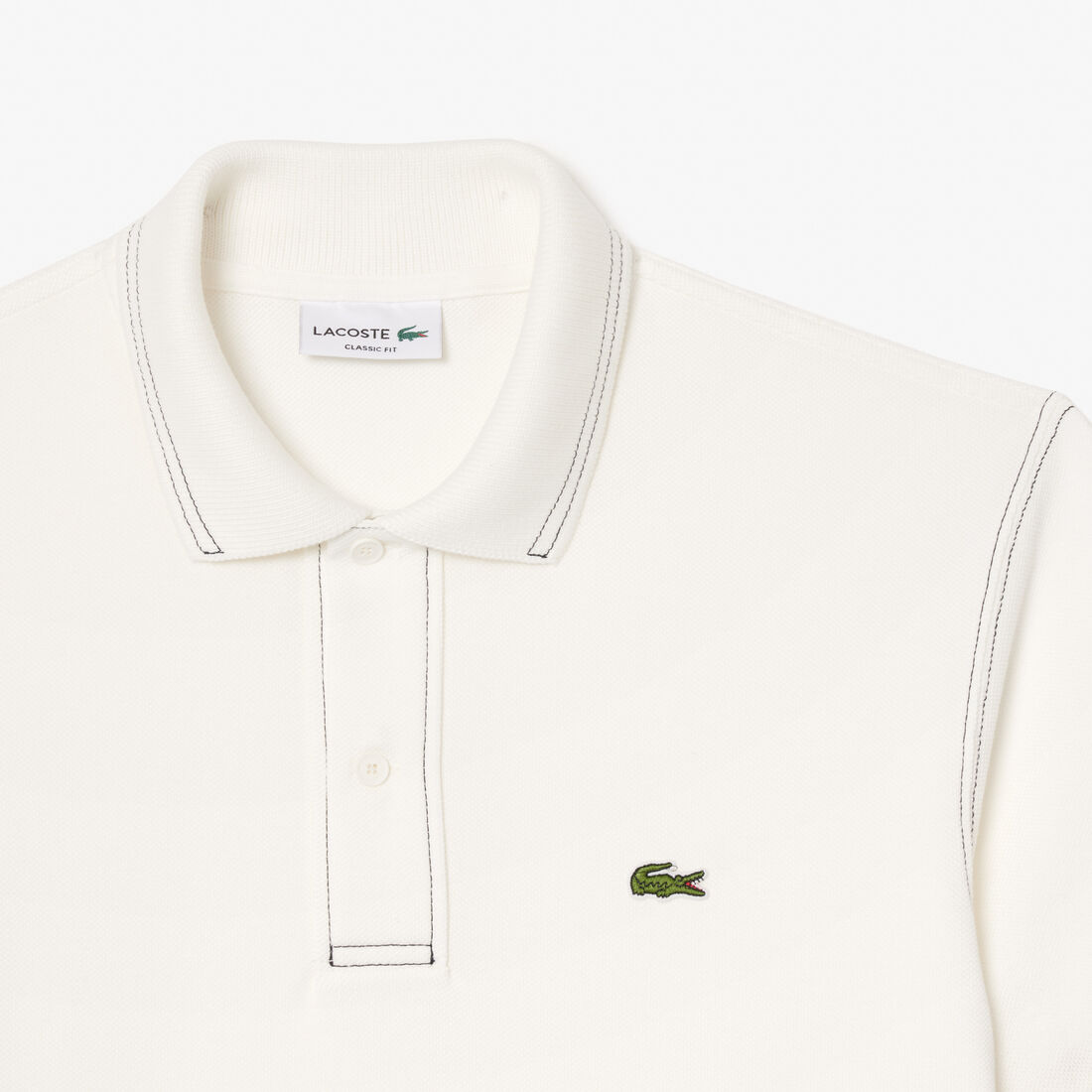 قميص بولو بيكيه ثقيل أصلي L.12.12 قميص بولو بيكيه ثقيل أصلي L.12.12