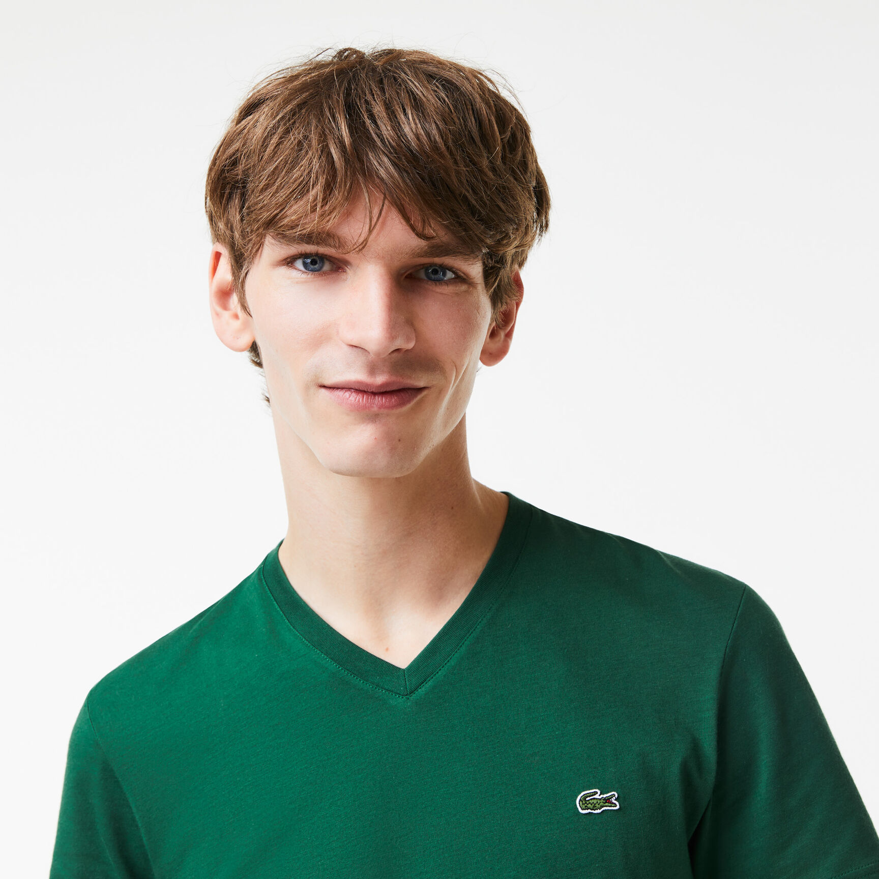 Men's V-neck Cotton T-shirt