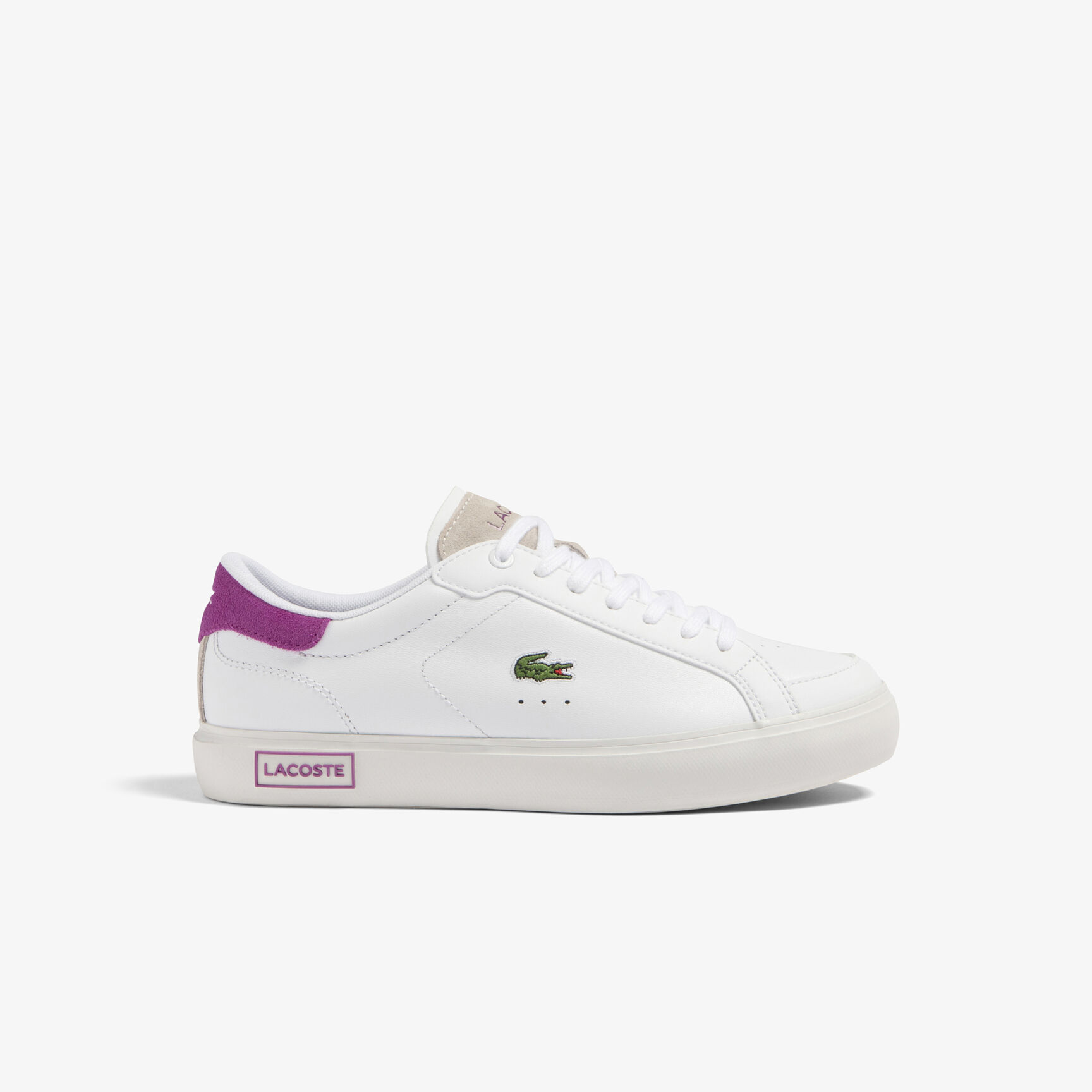 Women's Lacoste Powercourt Leather Trainers Women's Lacoste Powercourt Leather Trainers