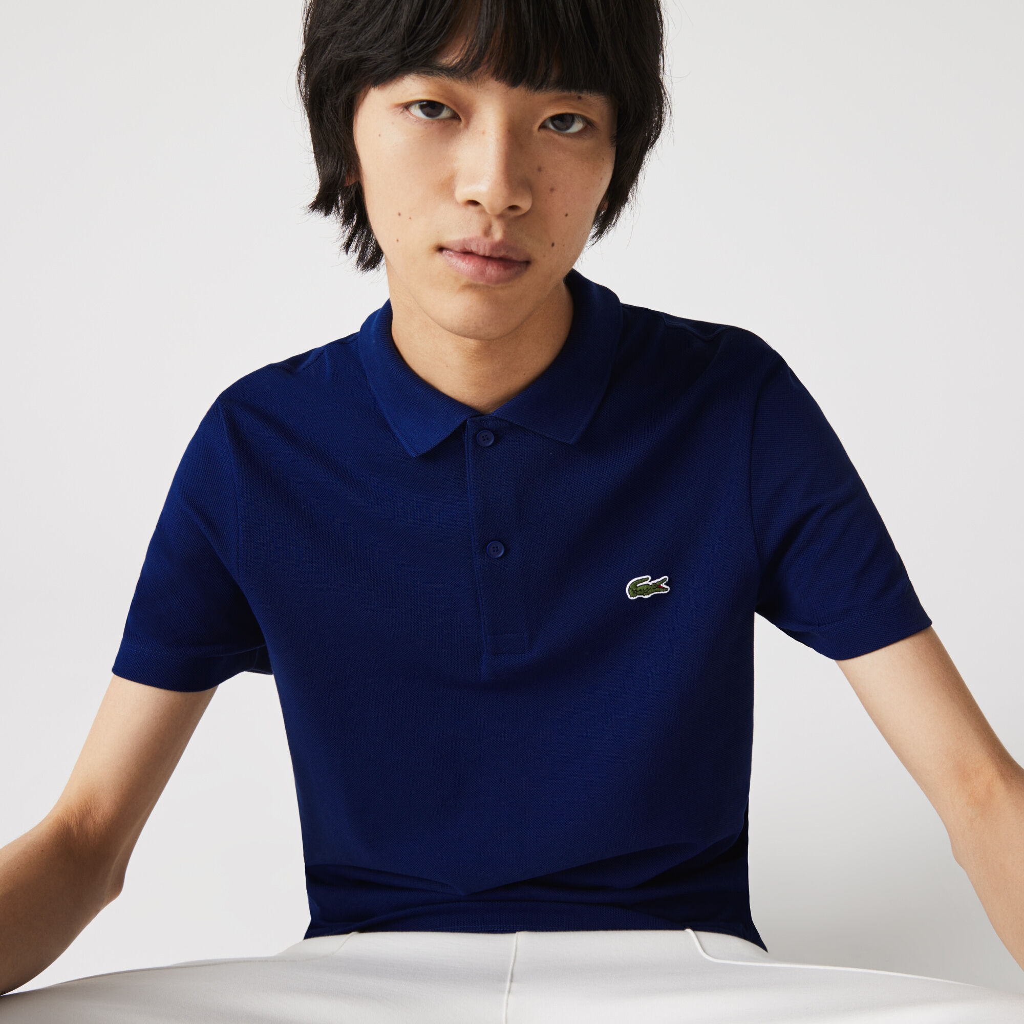 Lacoste polo asos top