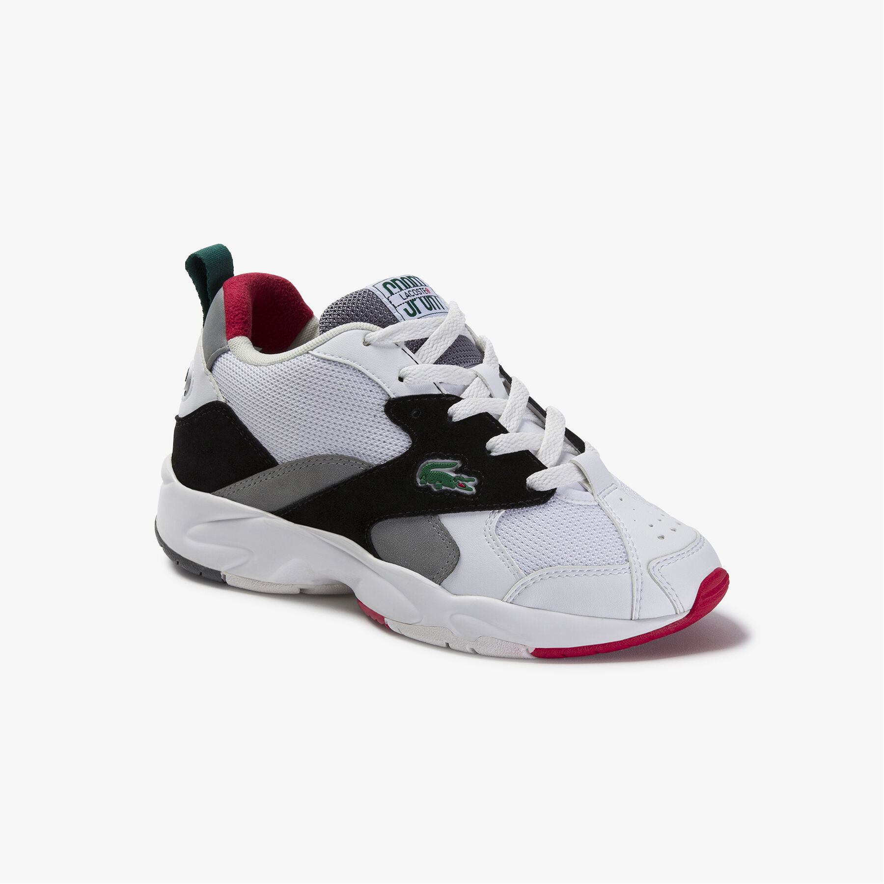 Women's Storm 96 Textile and Synthetic Trainers lacoste women s storm 96 textile and synthetic trainers