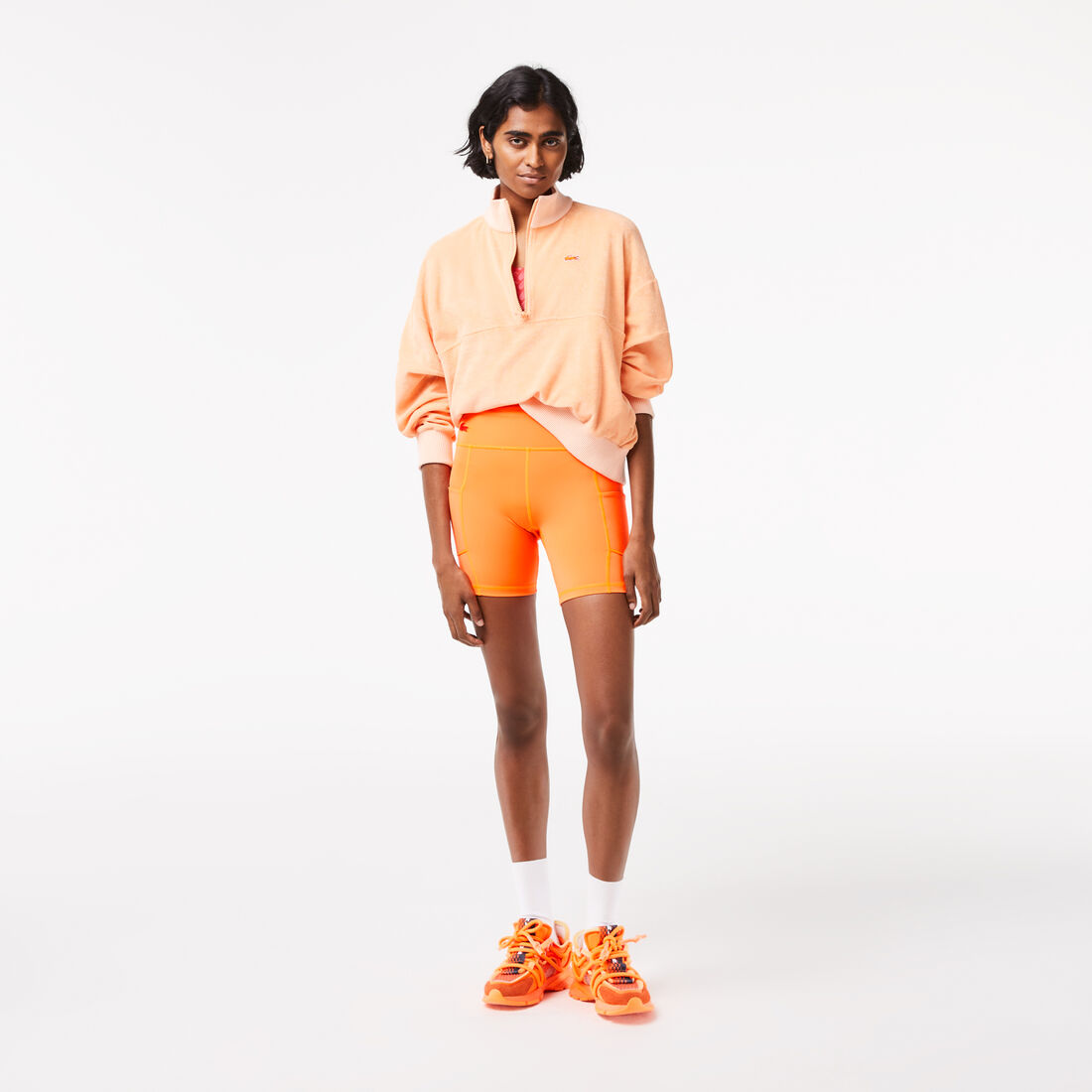 Women’s Lacoste Sport Recycled Polyester Cycling Shorts Women’s Lacoste Sport Recycled Polyester Cycling Shorts