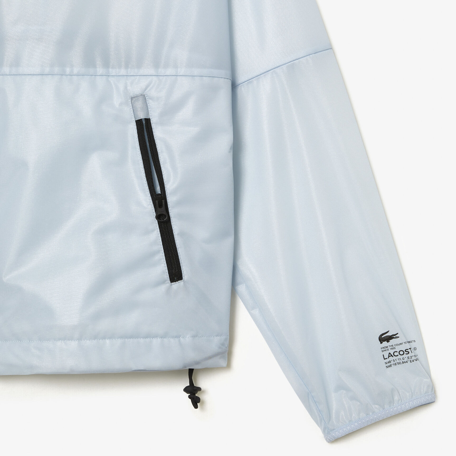 Women’s Lacoste Transparent Windbreaker Women’s Lacoste Transparent Windbreaker