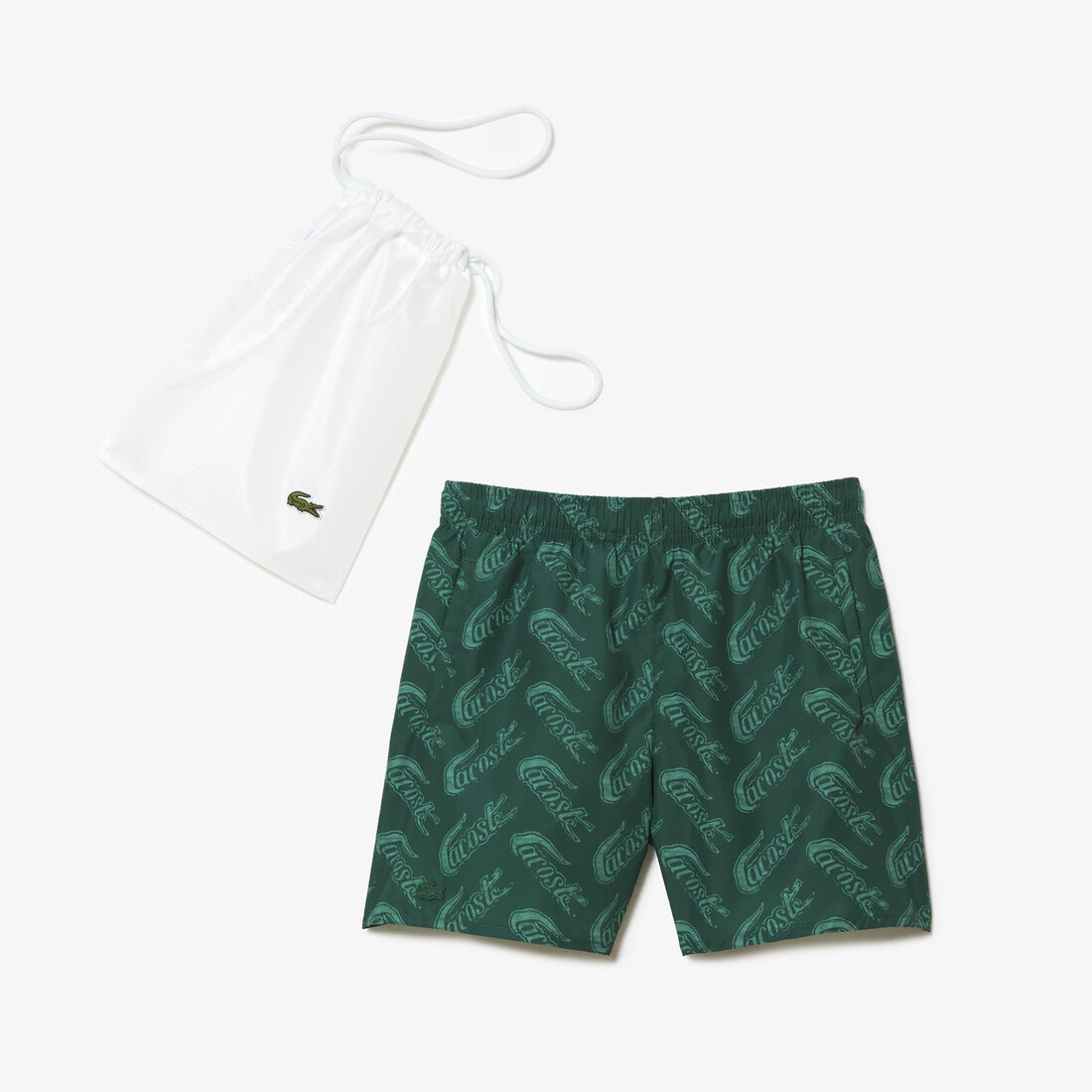 Men’s Lacoste Croc Print Swimsuit Men’s Lacoste Croc Print Swimsuit