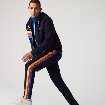 Men's Lacoste Sport Contrast Band Cotton Jogging Pants