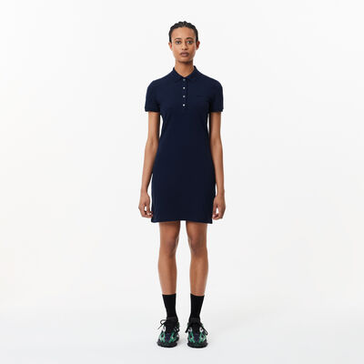 Women's Stretch Cotton Pique Polo Dress