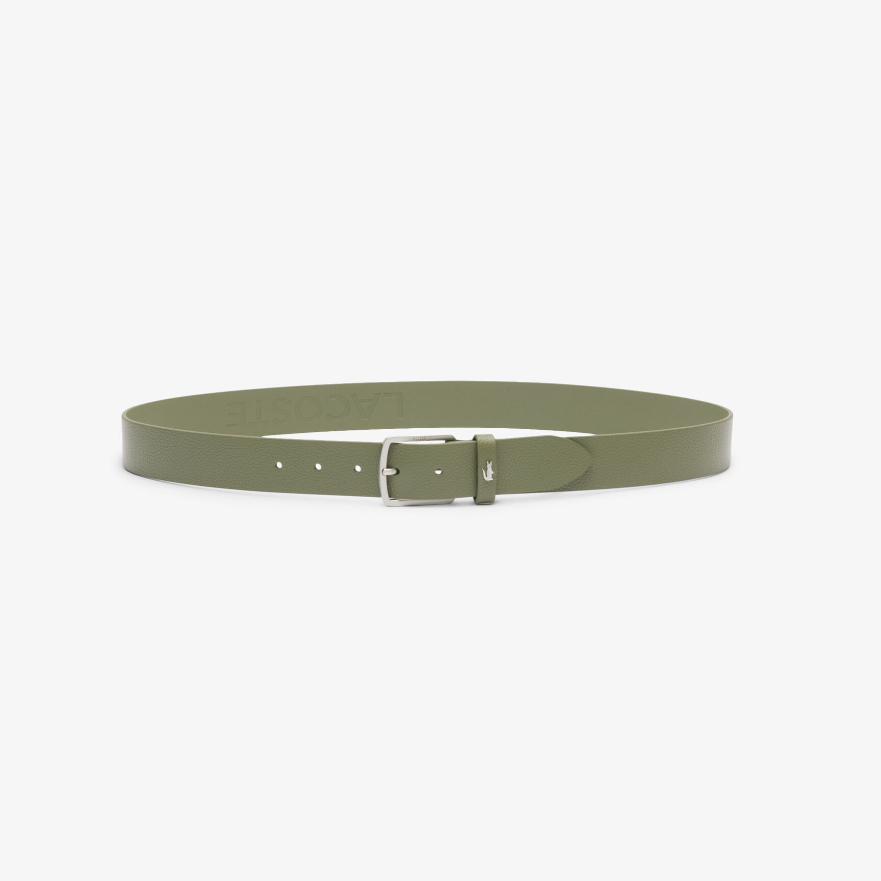 Grained Leather Belt