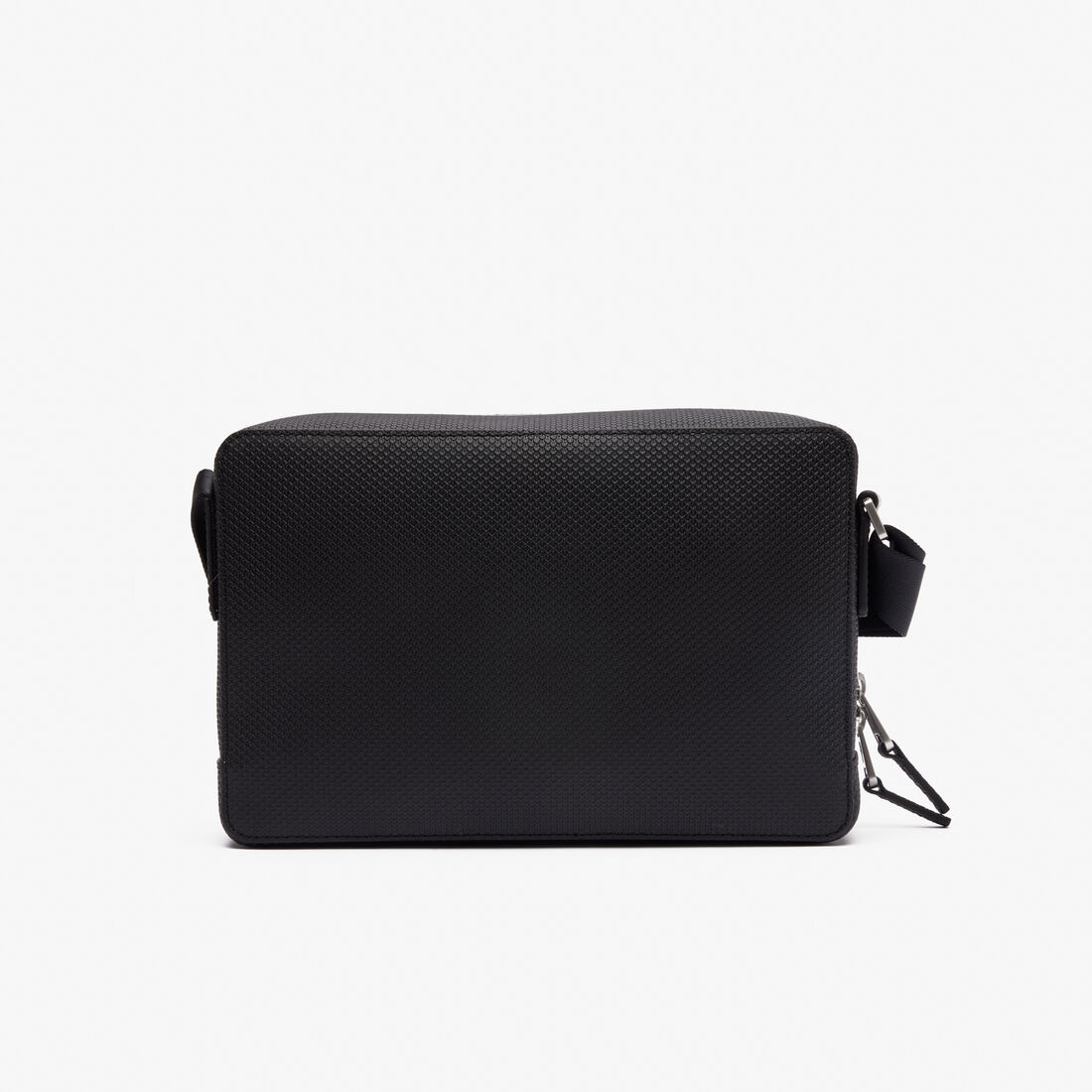 Unisex Chantaco Matte Stitched Leather Zippered Crossbody Bag Unisex Chantaco Matte Stitched Leather Zippered Crossbody Bag