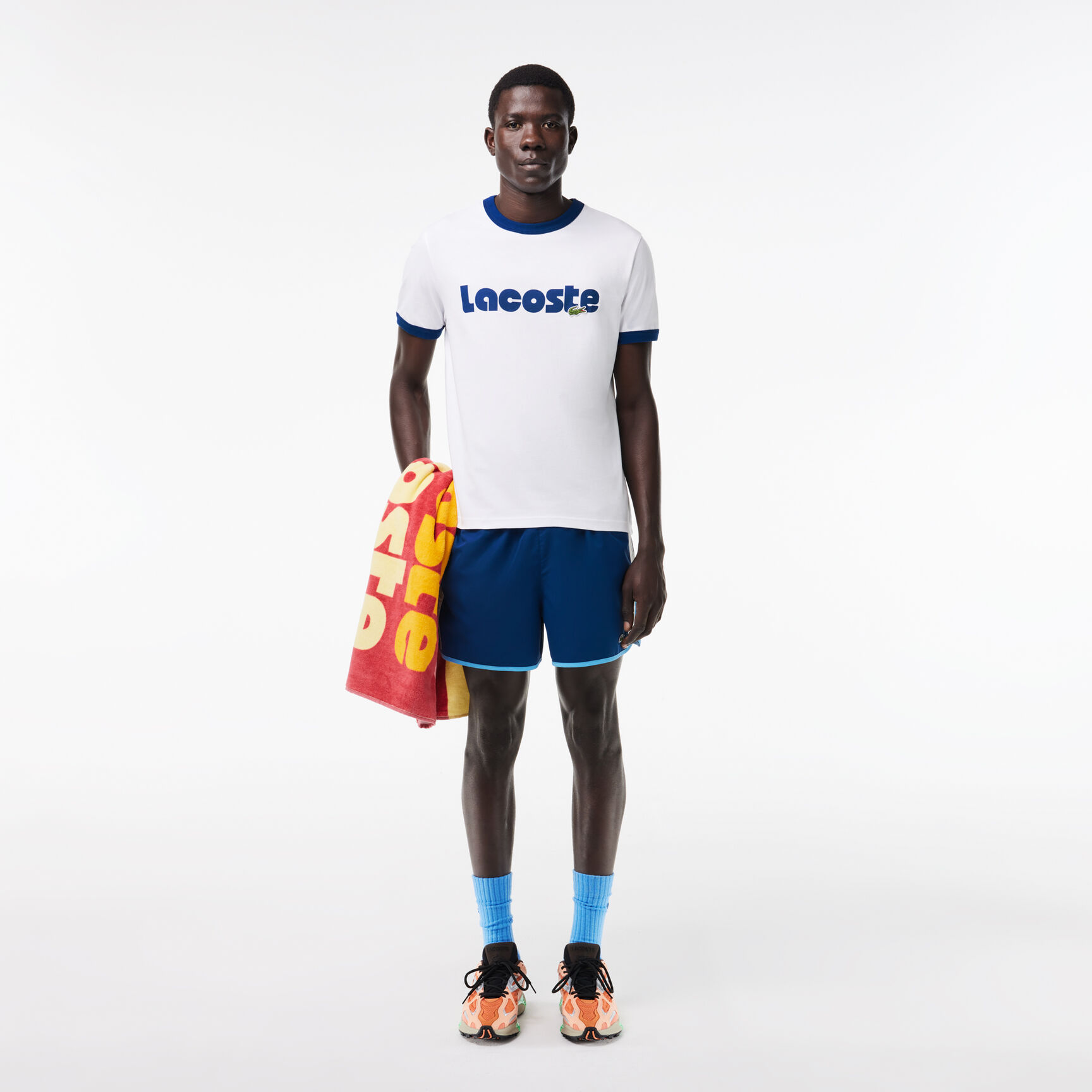 Lacoste Print Contrast Accent T-shirt Lacoste Print Contrast Accent T-shirt