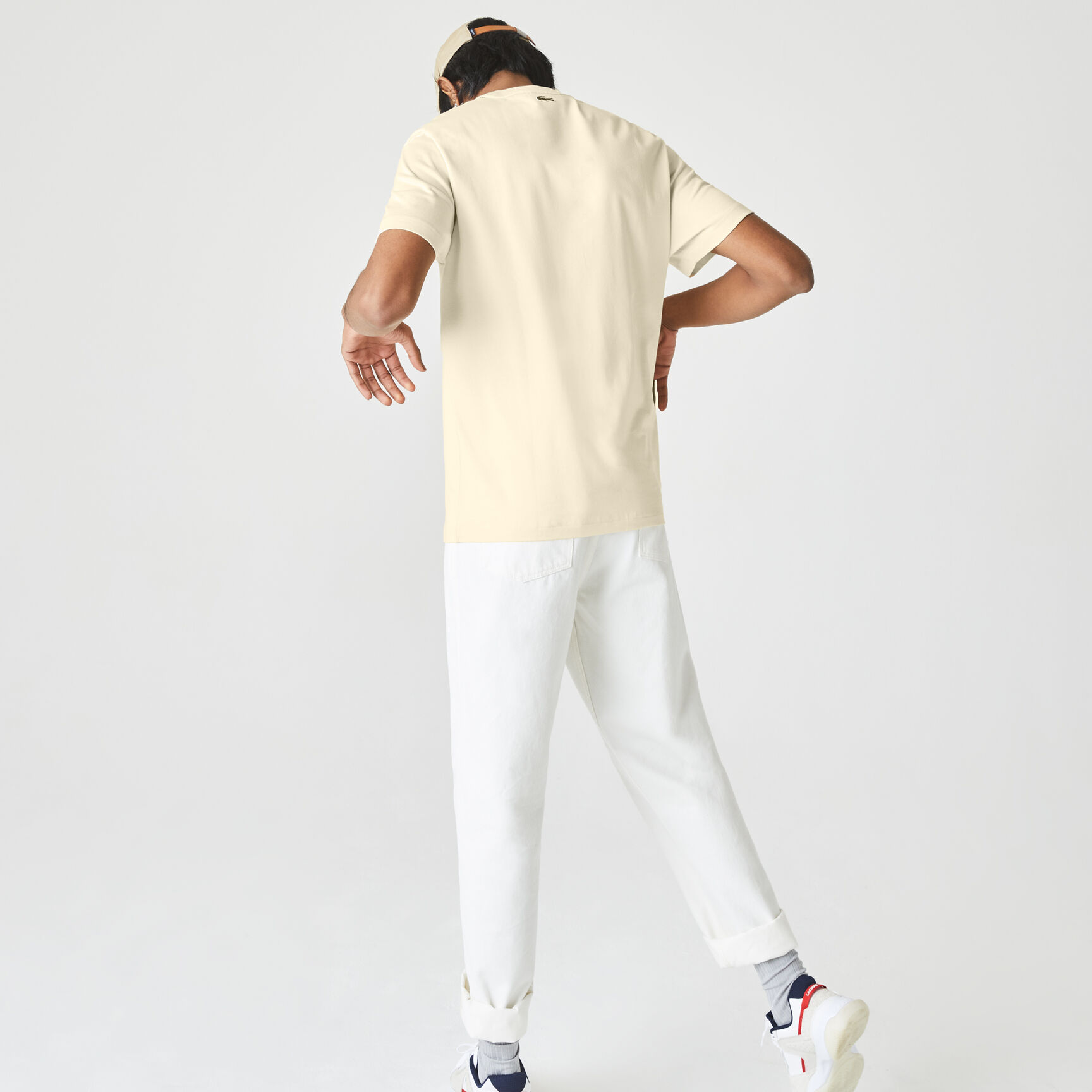 Men’s Made In France Embroidered Organic Cotton T-shirt Men’s Made In France Embroidered Organic Cotton T-shirt