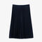 Elastic Waist Fluid Pleated Skirt