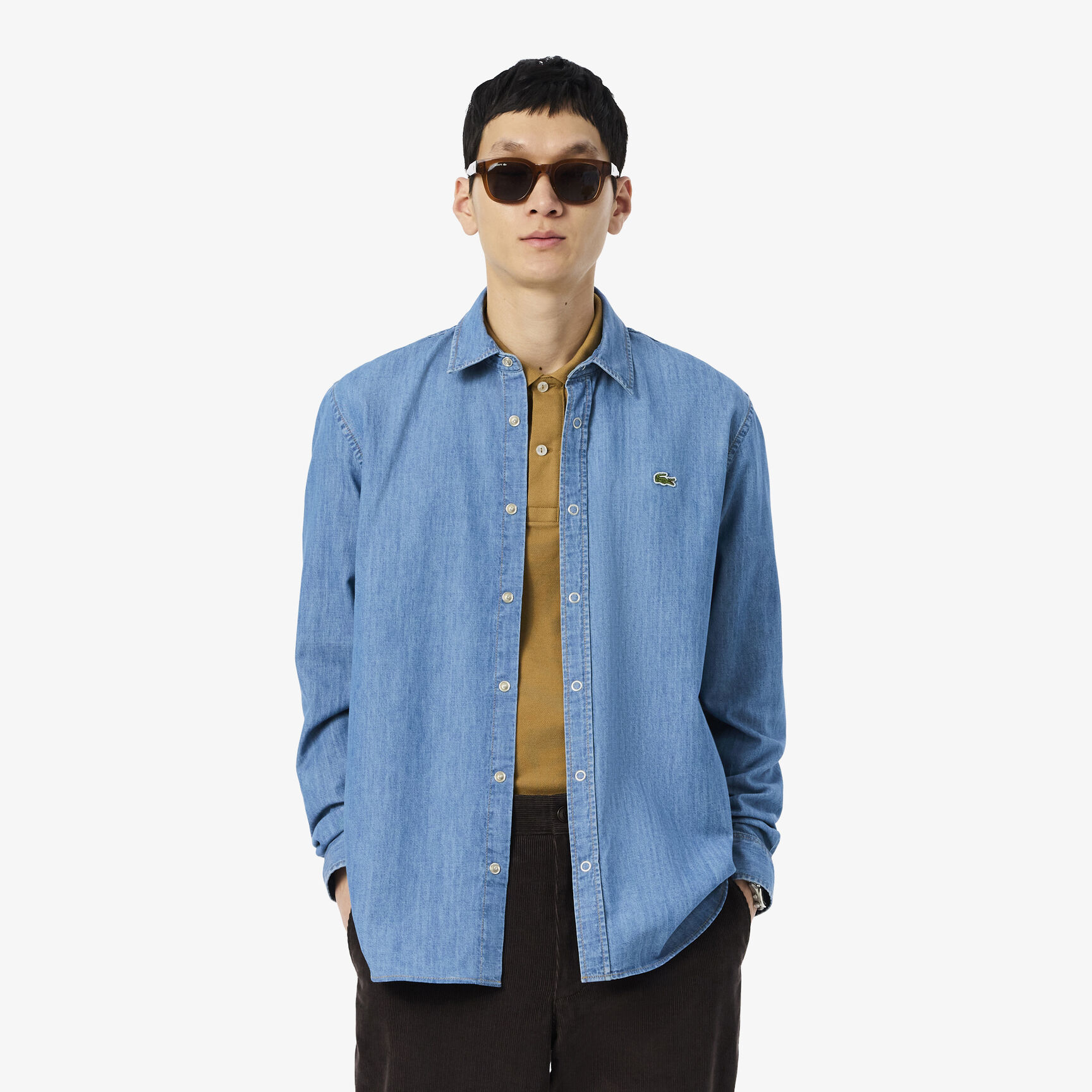 Regular Fit Lightweight Denim Shirt Regular Fit Lightweight Denim Shirt