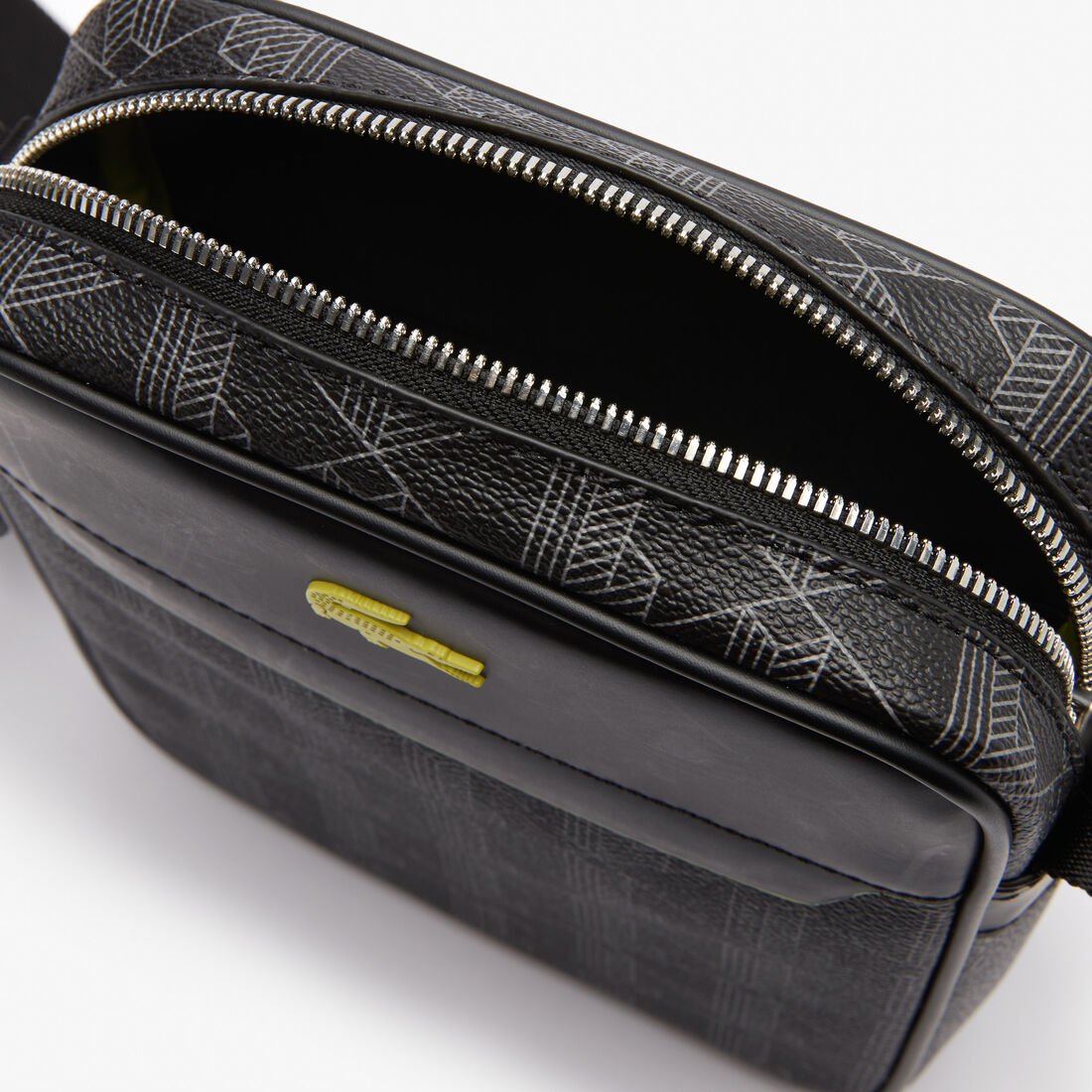 Men's The Blend Monogram Canvas Vertical Crossover Bag Men's The Blend Monogram Canvas Vertical Crossover Bag