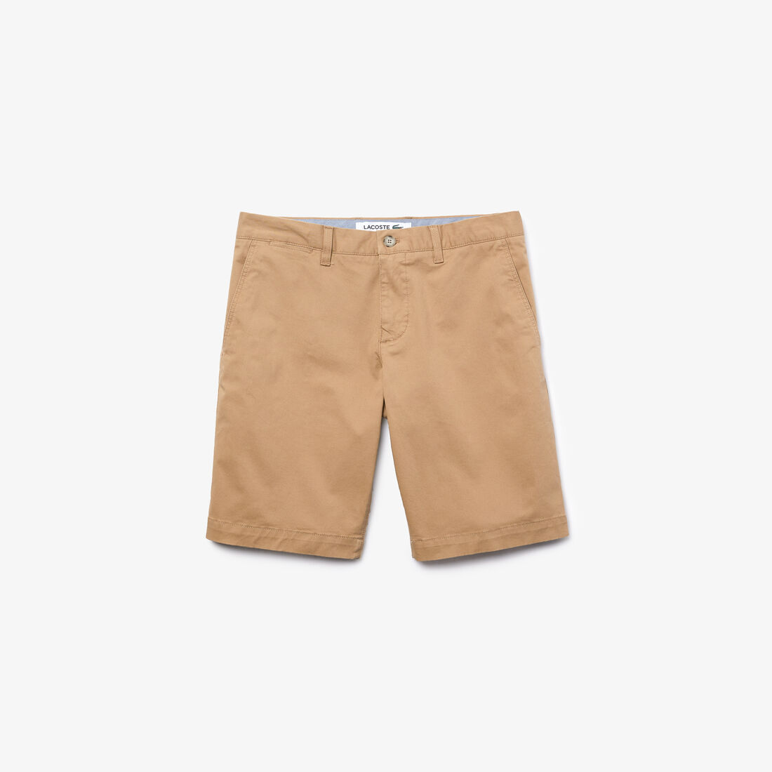 Men's Slim Fit Stretch Gabardine Bermuda Shorts Men's Slim Fit Stretch Gabardine Bermuda Shorts