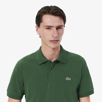 قميص بولو بيكيه خفيف بقصة كلاسيكية L.12.12