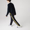 lacoste men s contrast striped water repellant tracksuit pants