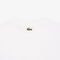 lacoste loose fit thick jersey t shirt