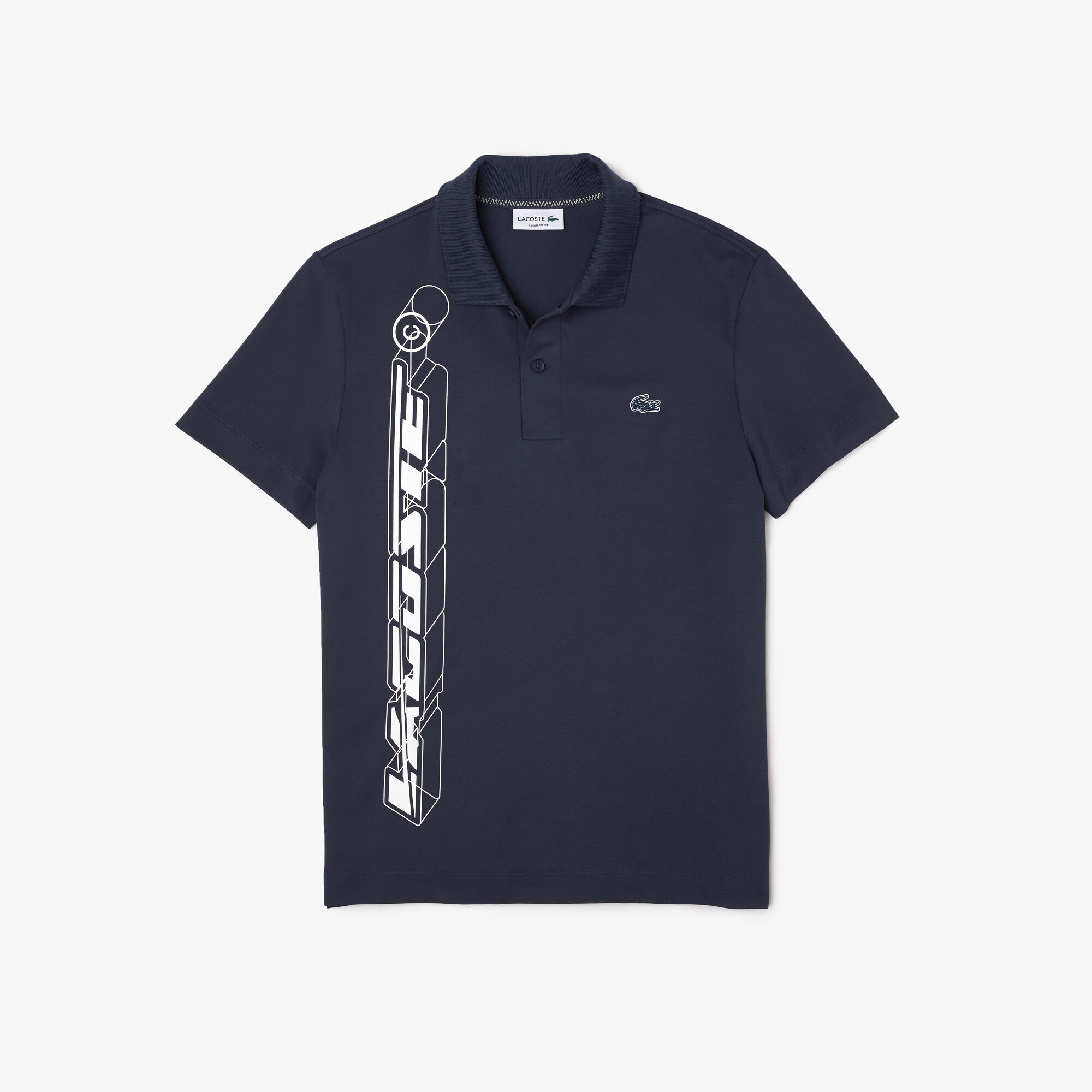Men s Lacoste 3d Branded Polo Shirt