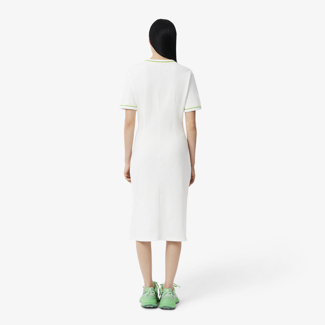 Trim Accent Jersey T-shirt Dress Trim Accent Jersey T-shirt Dress