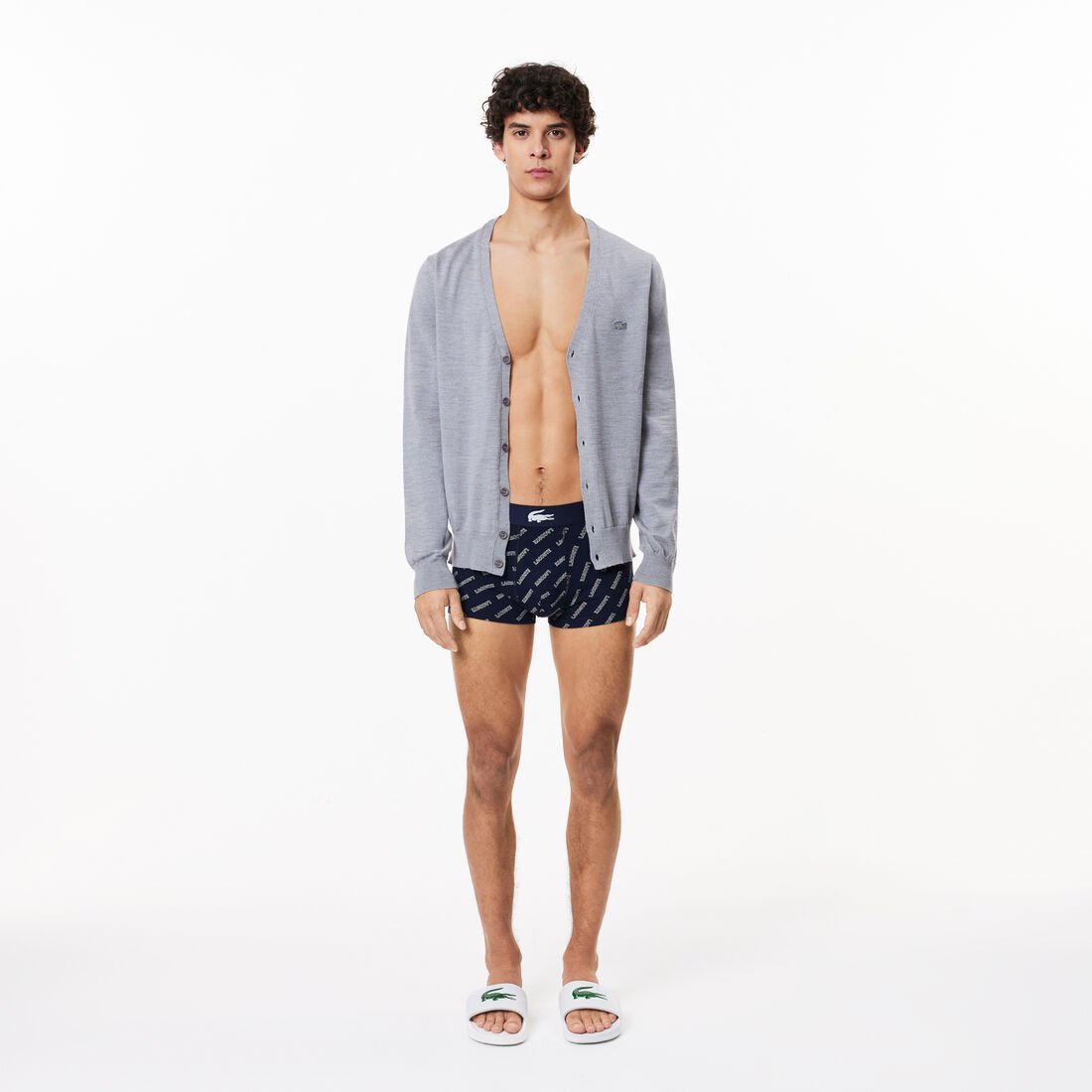 طقم بوكسر قطن مطاطي للرجال، 3 قطع طقم بوكسر قطن مطاطي للرجال، 3 قطع