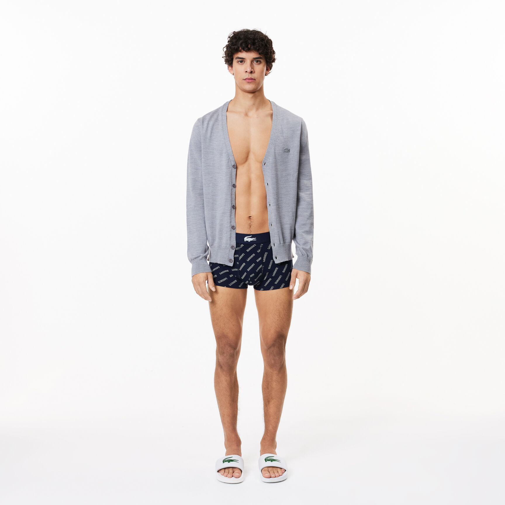 طقم بوكسر قطن مطاطي للرجال، 3 قطع طقم بوكسر قطن مطاطي للرجال، 3 قطع