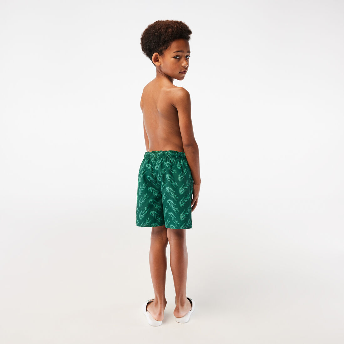 Men’s Lacoste Croc Print Swimsuit Men’s Lacoste Croc Print Swimsuit