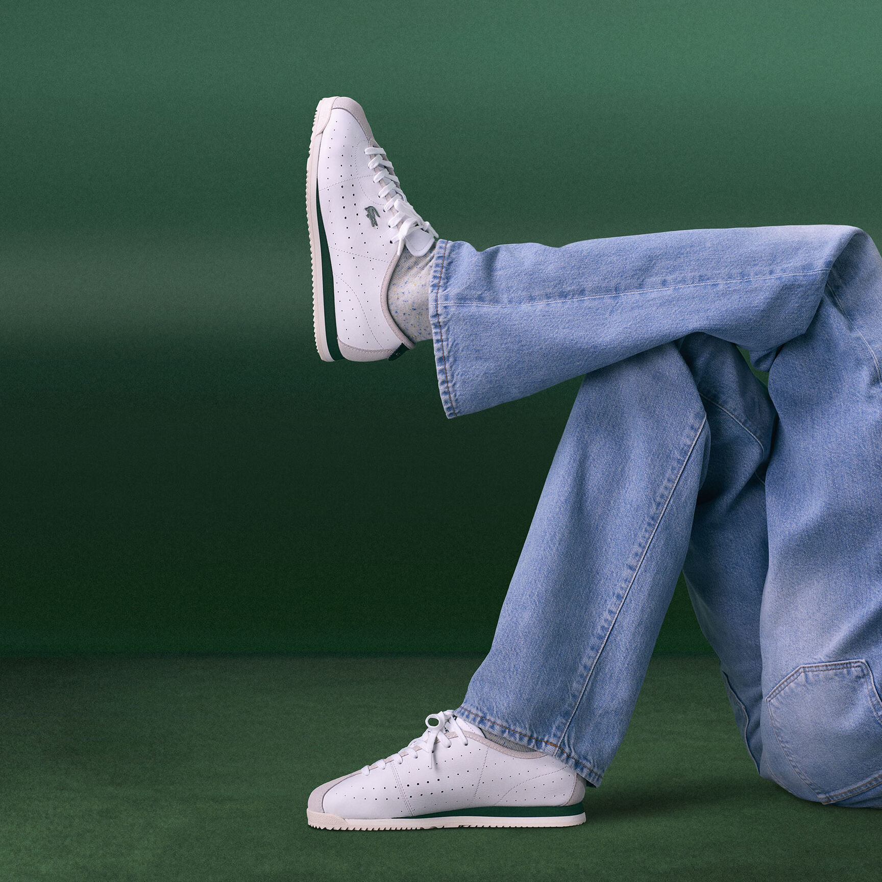 حذاء رياضي Club-Low رجالي من الجلد حذاء رياضي Club-Low رجالي من الجلد