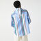 women s lacoste live classic fit scarf neck striped cotton shirt