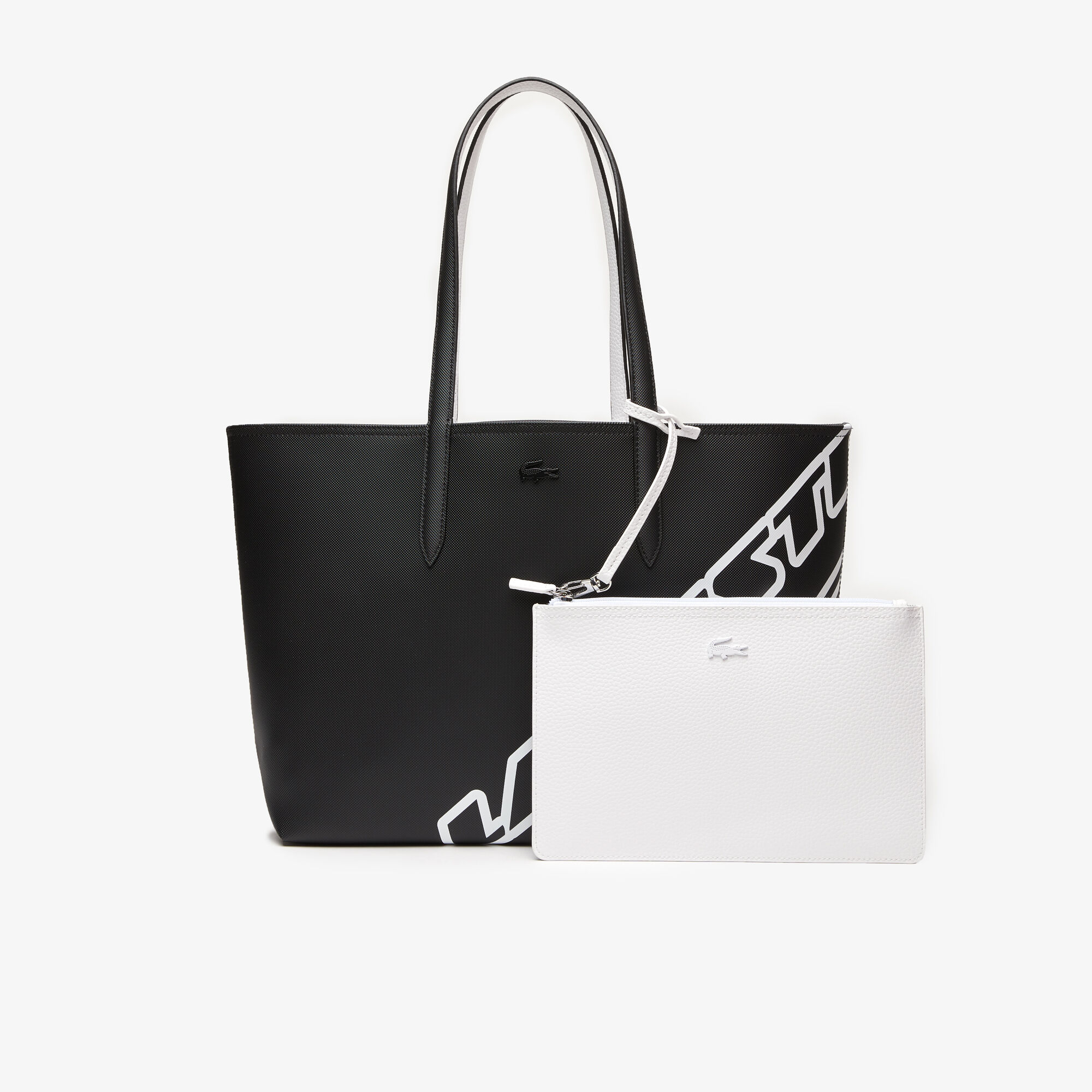 Lacoste reversible 2024 shopping bag