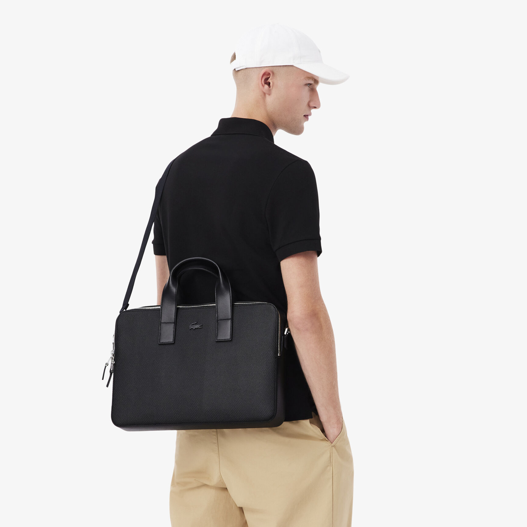 حقيبة لابتوب جلدية