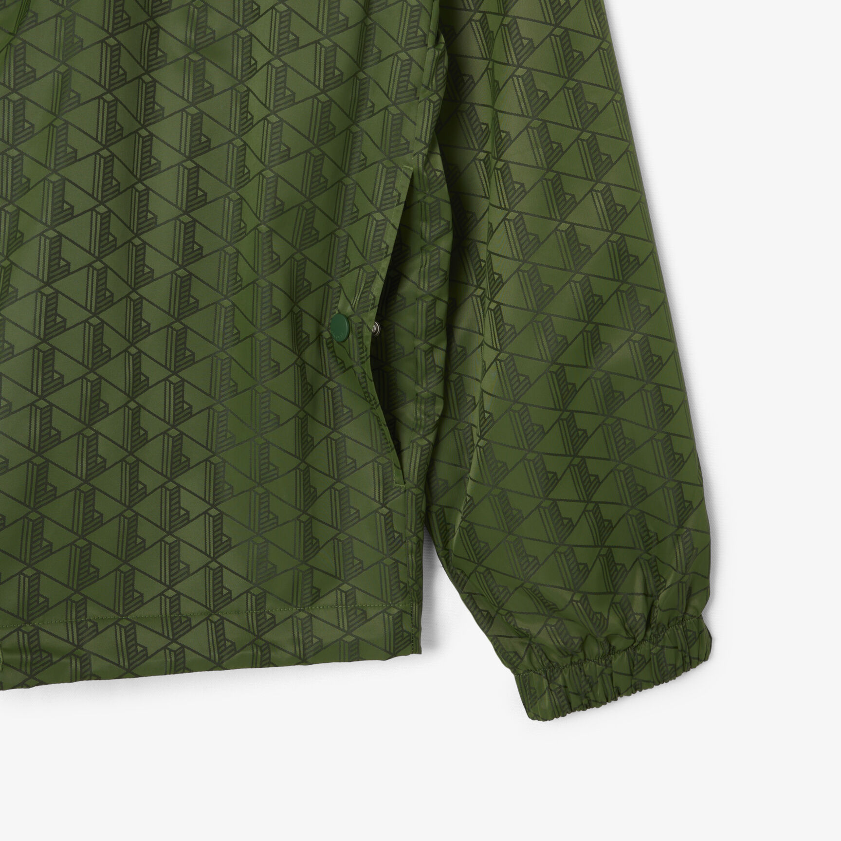 Reversible Bi Material Monogram Jacket