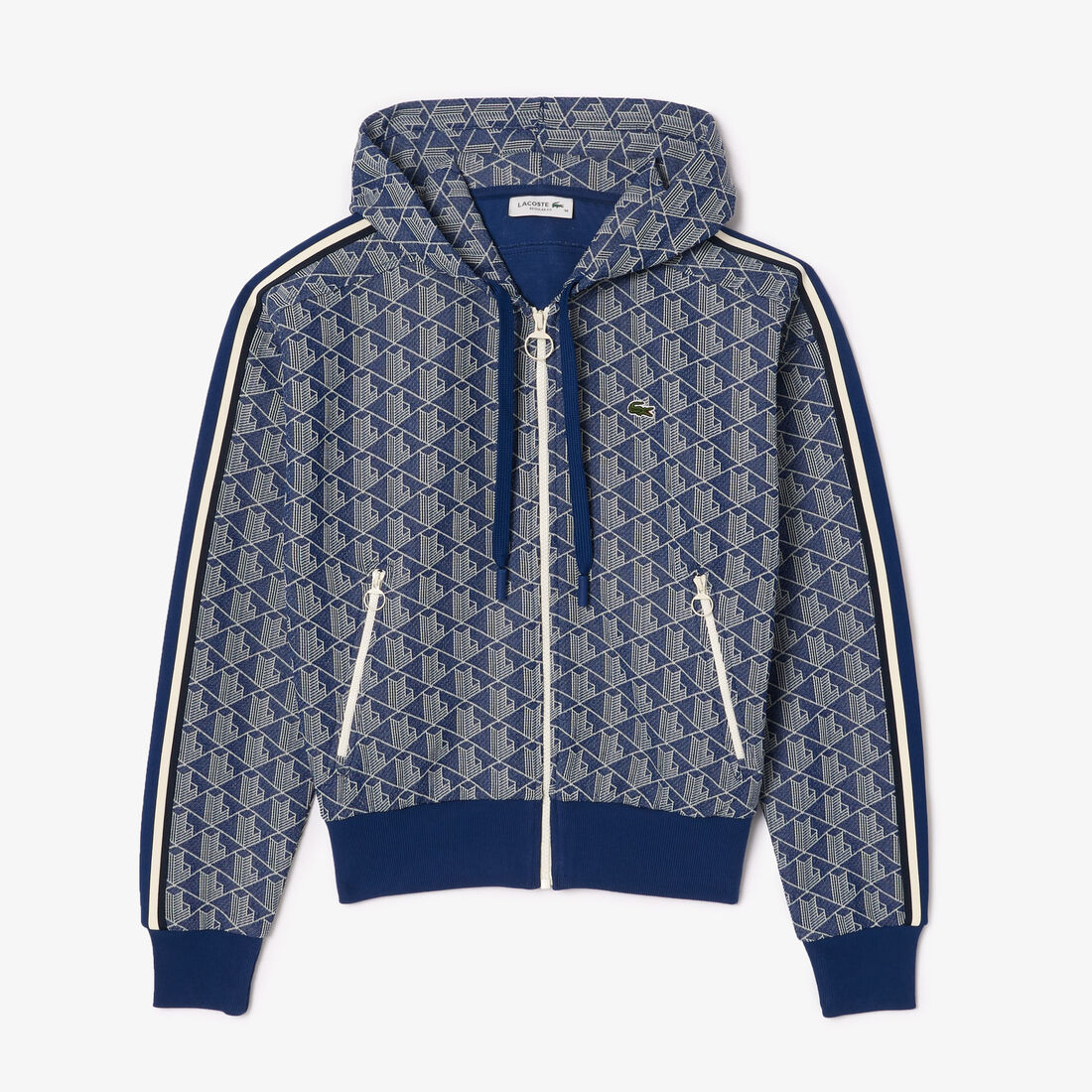 Jacquard Monogram Hoodie