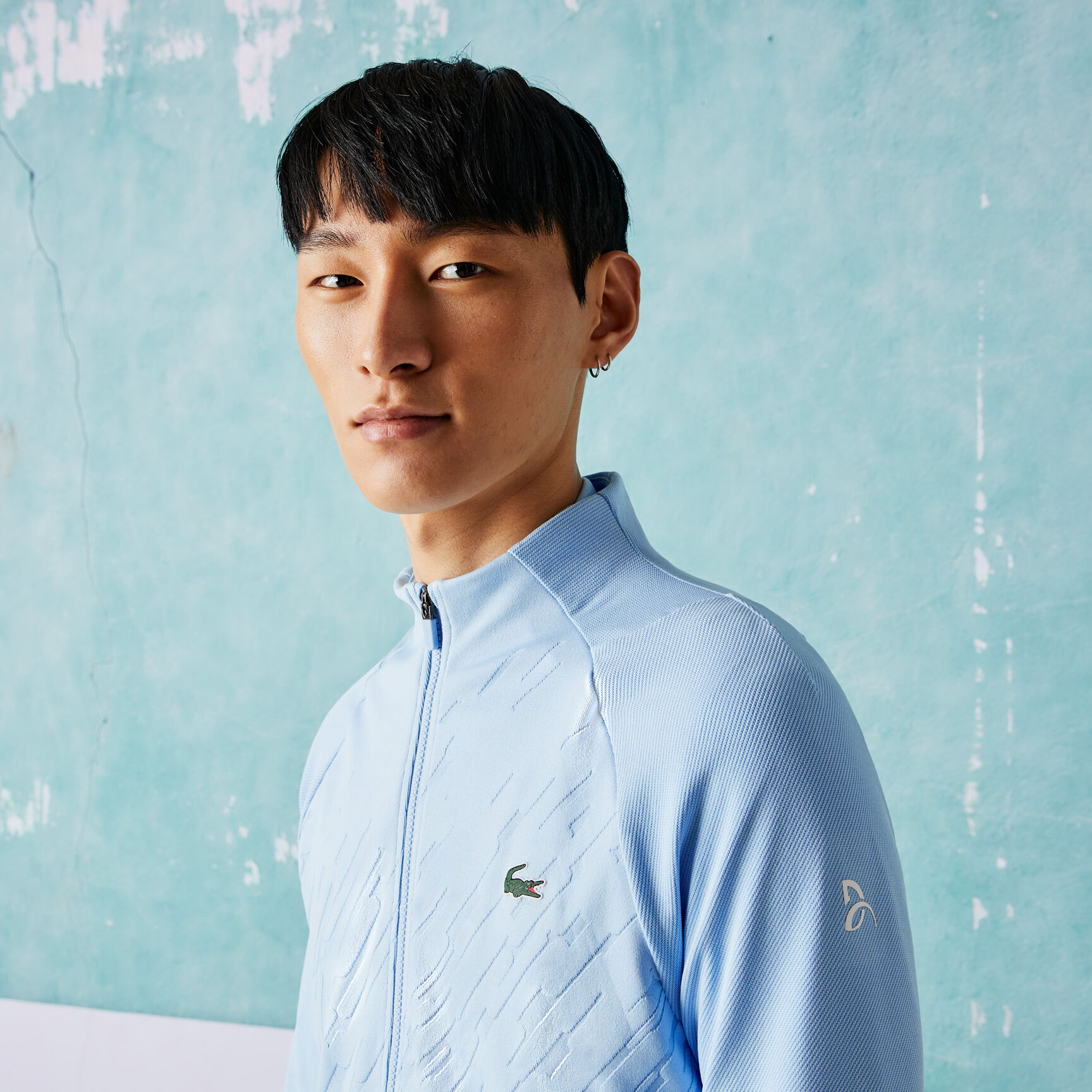 Men’s Lacoste SPORT x Novak Djokovic Technical Zip Jacket Men’s Lacoste SPORT x Novak Djokovic Technical Zip Jacket